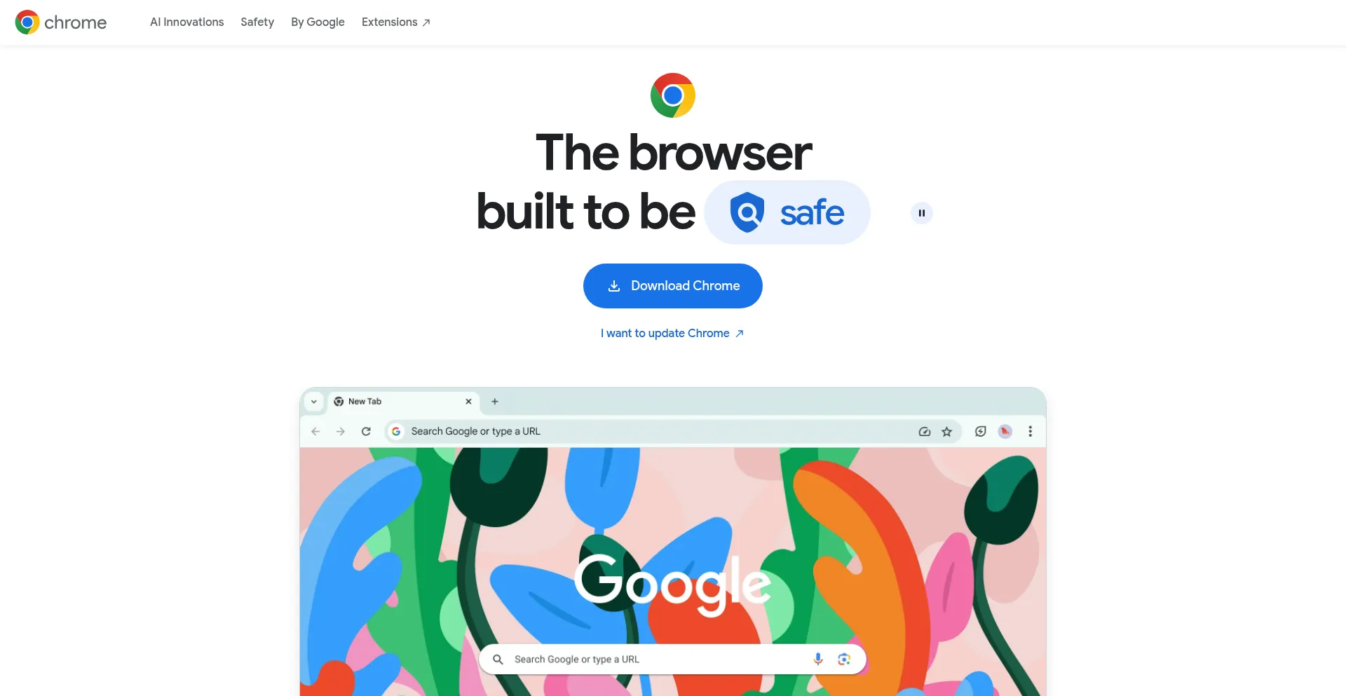 Website screenshot of Tools.google.com