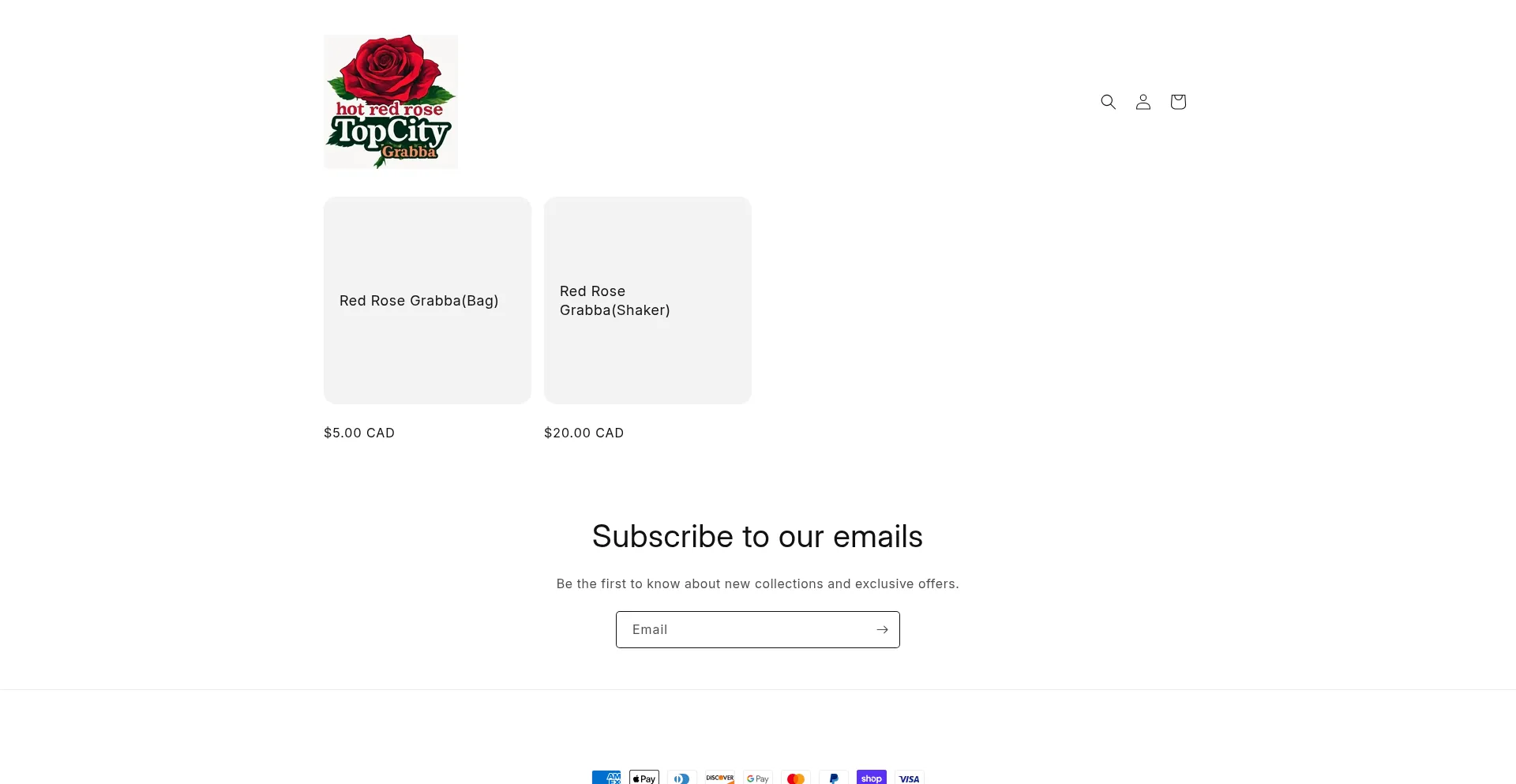 Website screenshot of Topcitylifestyle.com