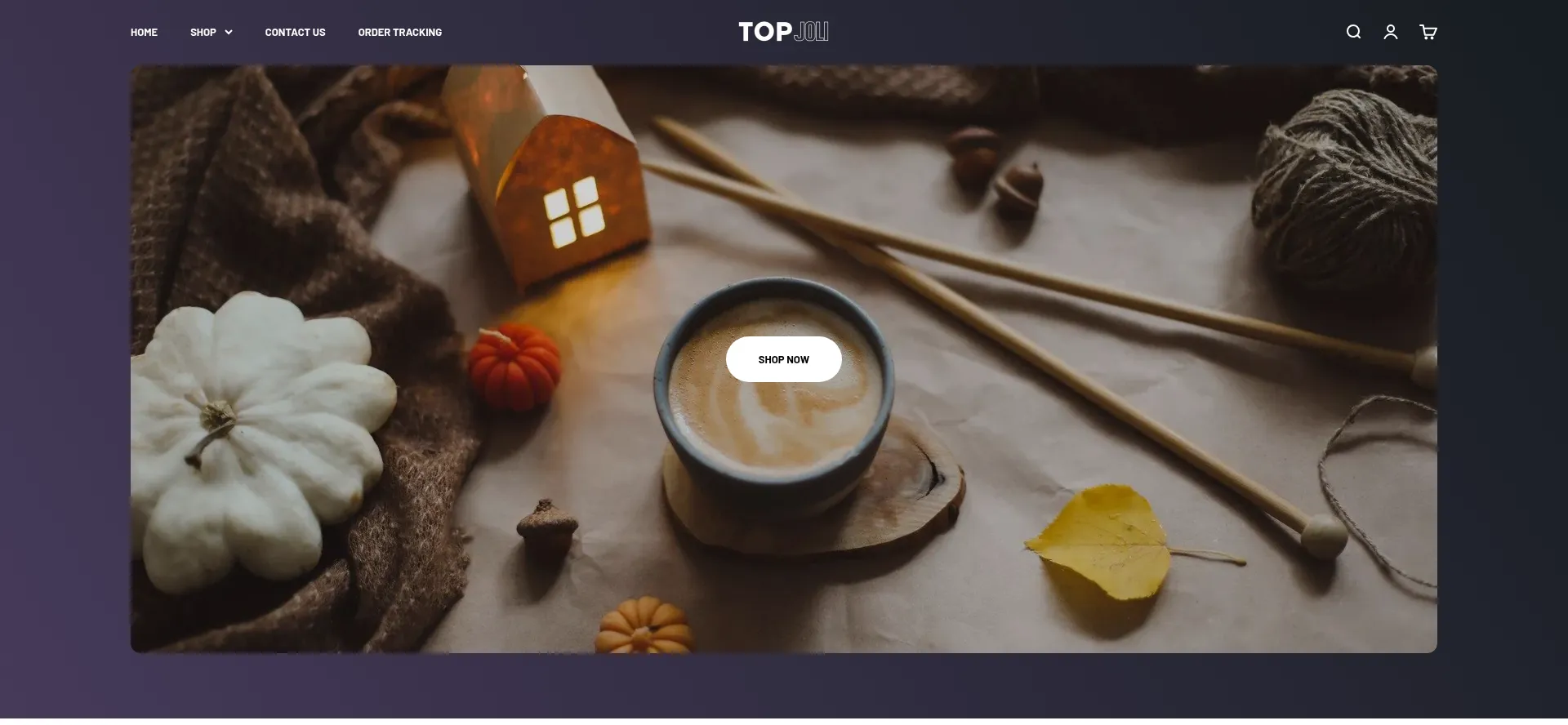 Website screenshot of Topjoli.org