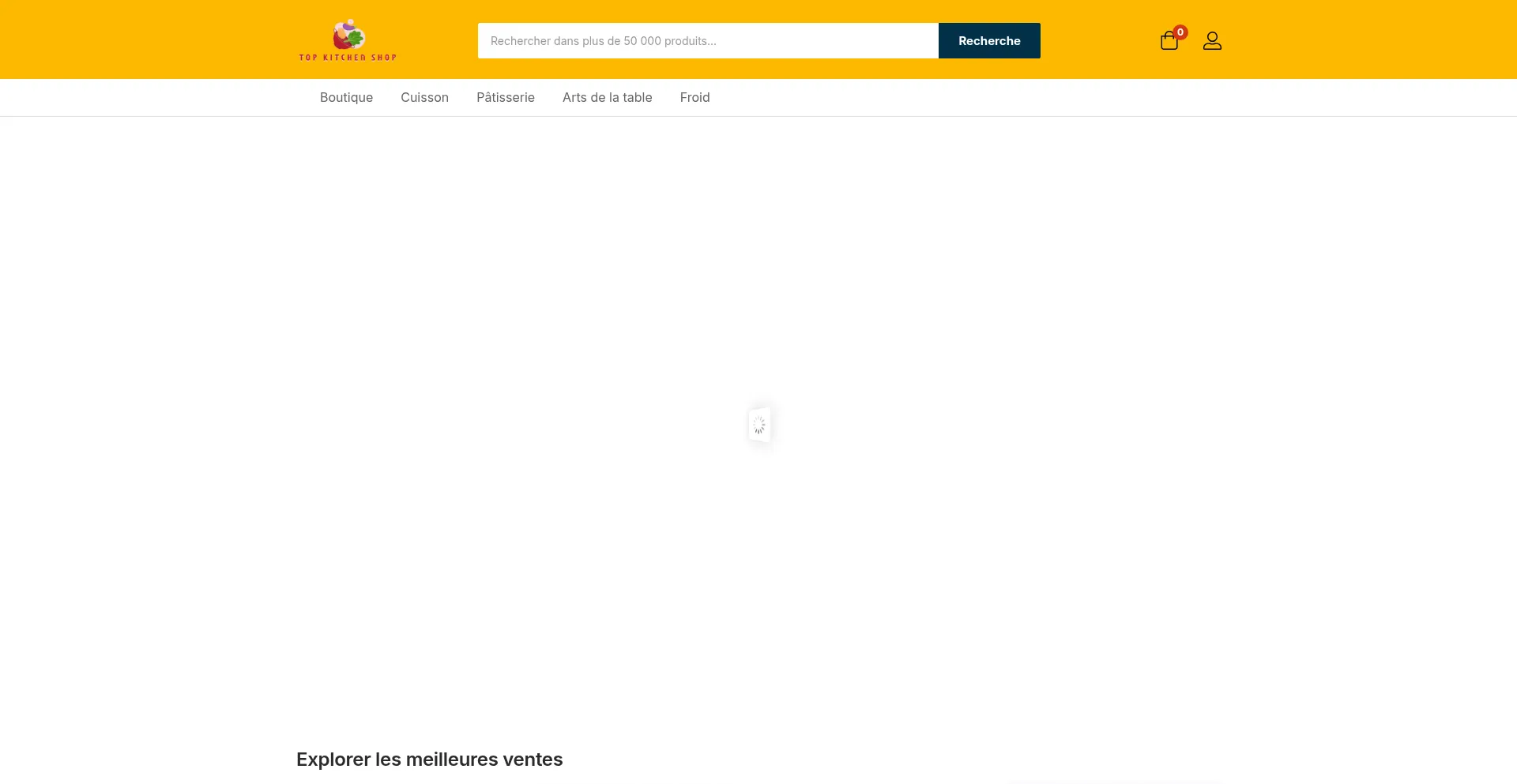 Topkitchenshop.com Screenshot