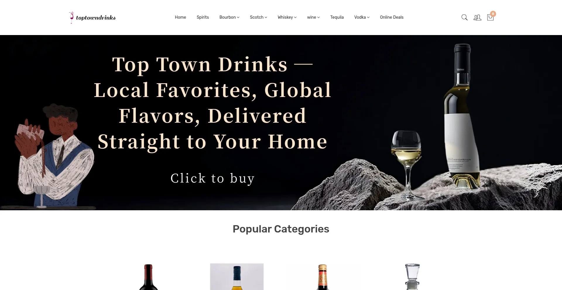 Toptowndrinks.com