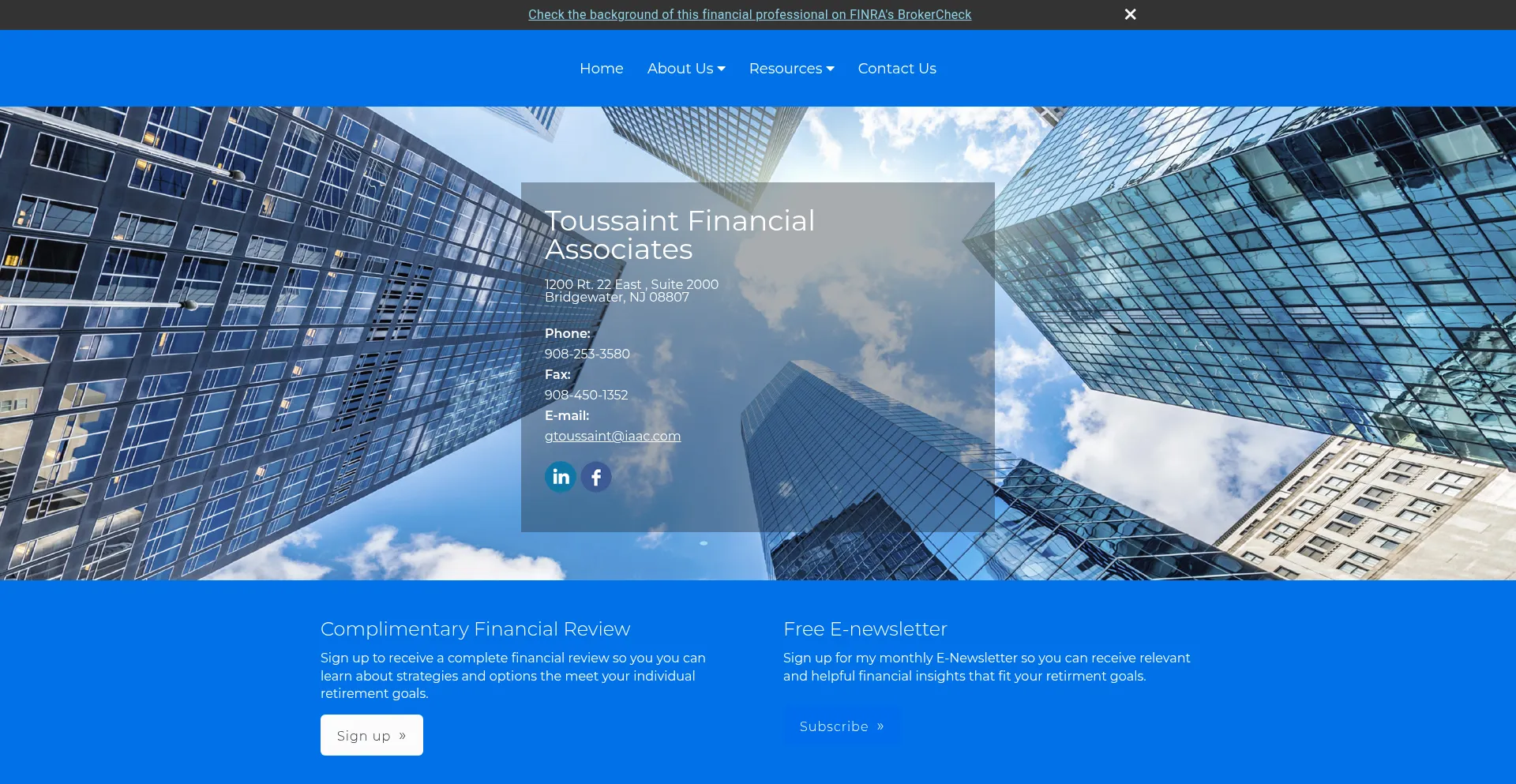 Toussaintfinancial.com