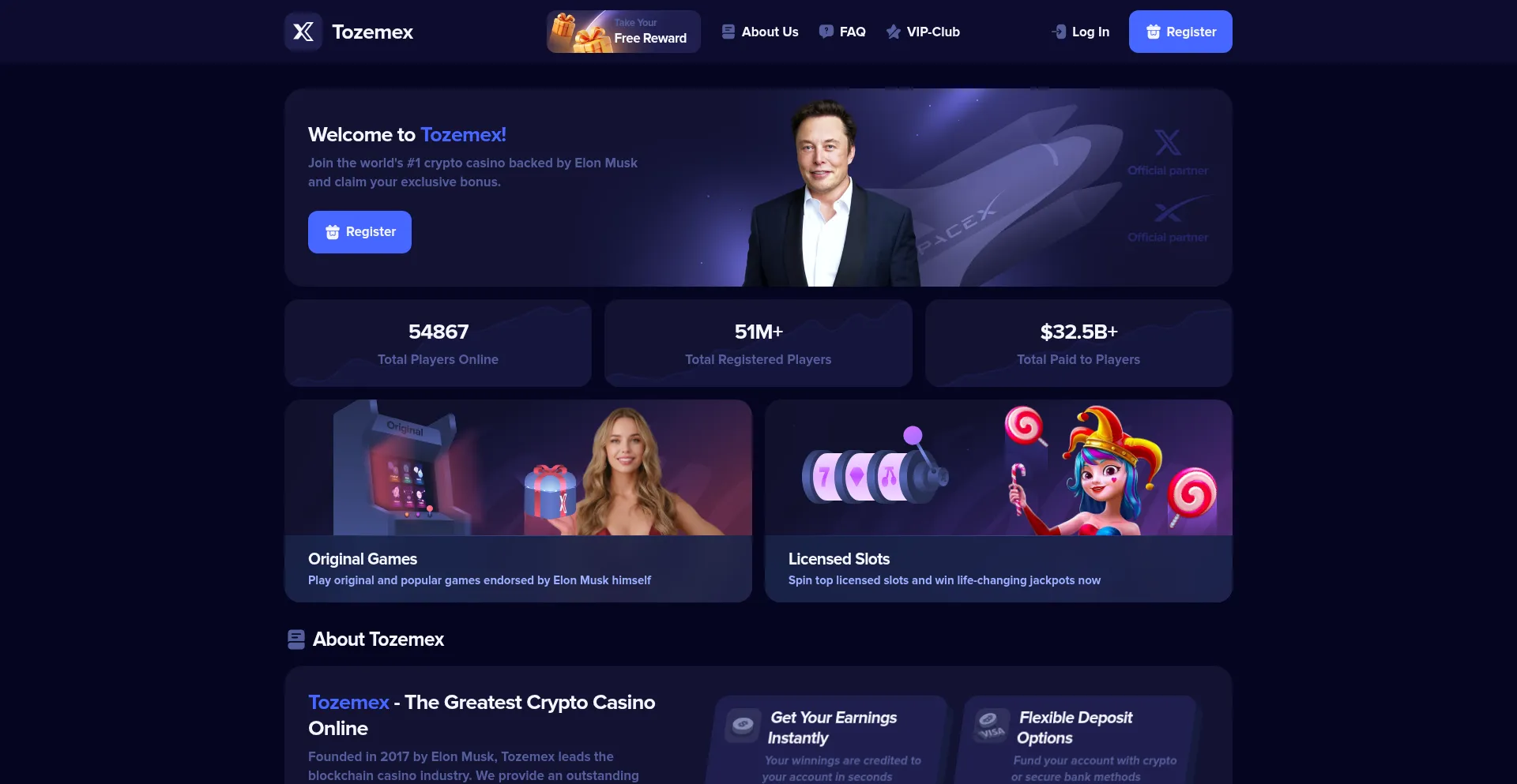 Tozemex.com