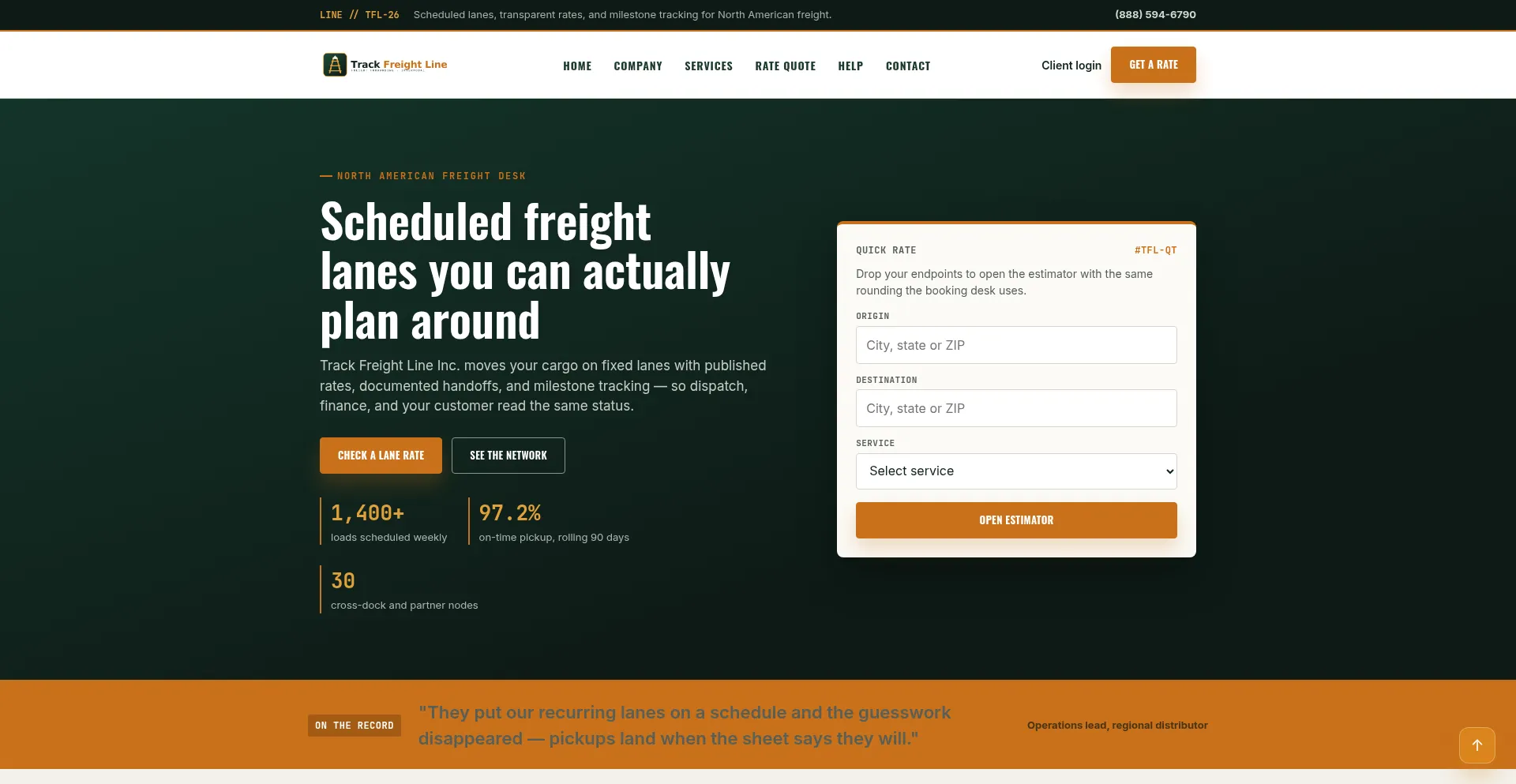 Track-freightline.com