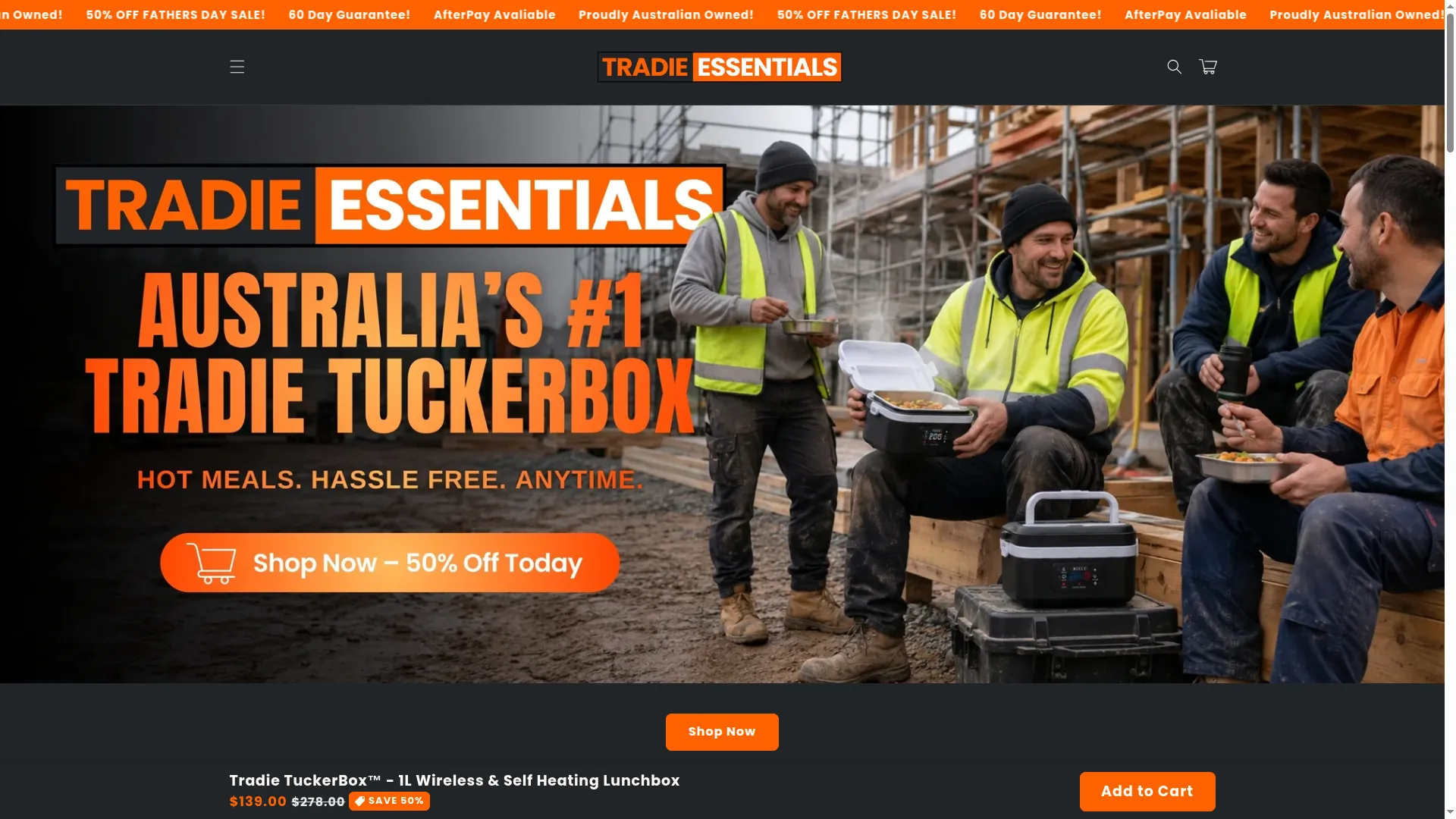 Tradieessentialsofficial.com