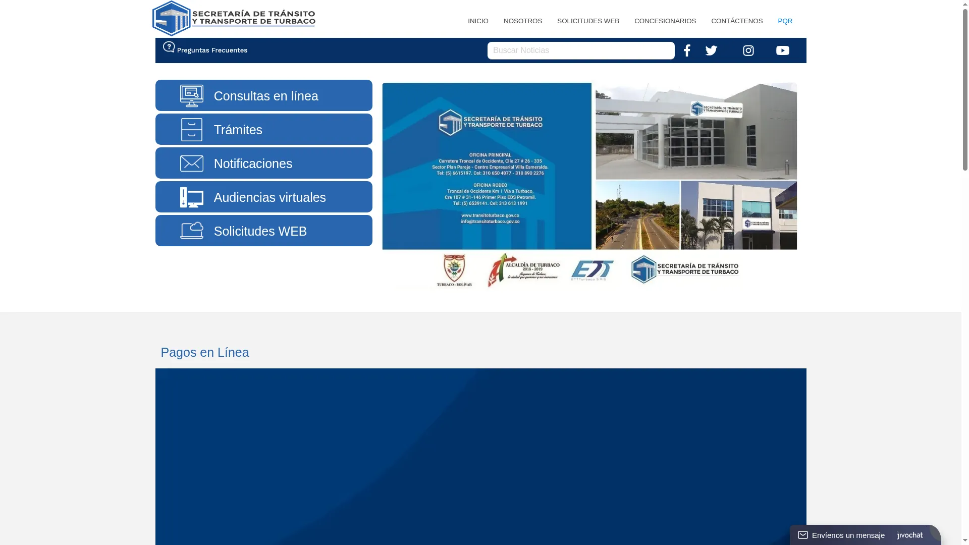 Transitoturbaco.gov.co