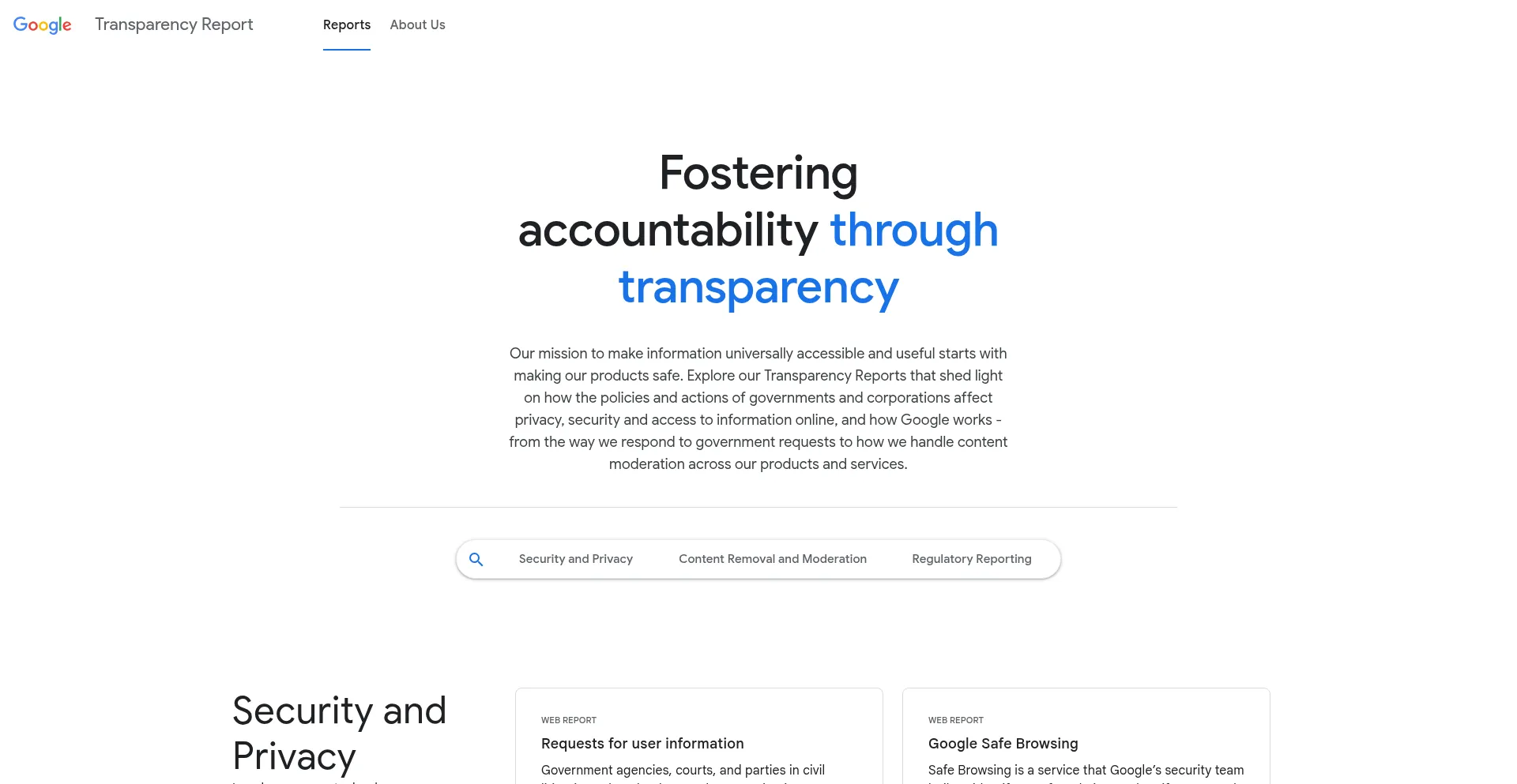 Transparencyreport.google.com