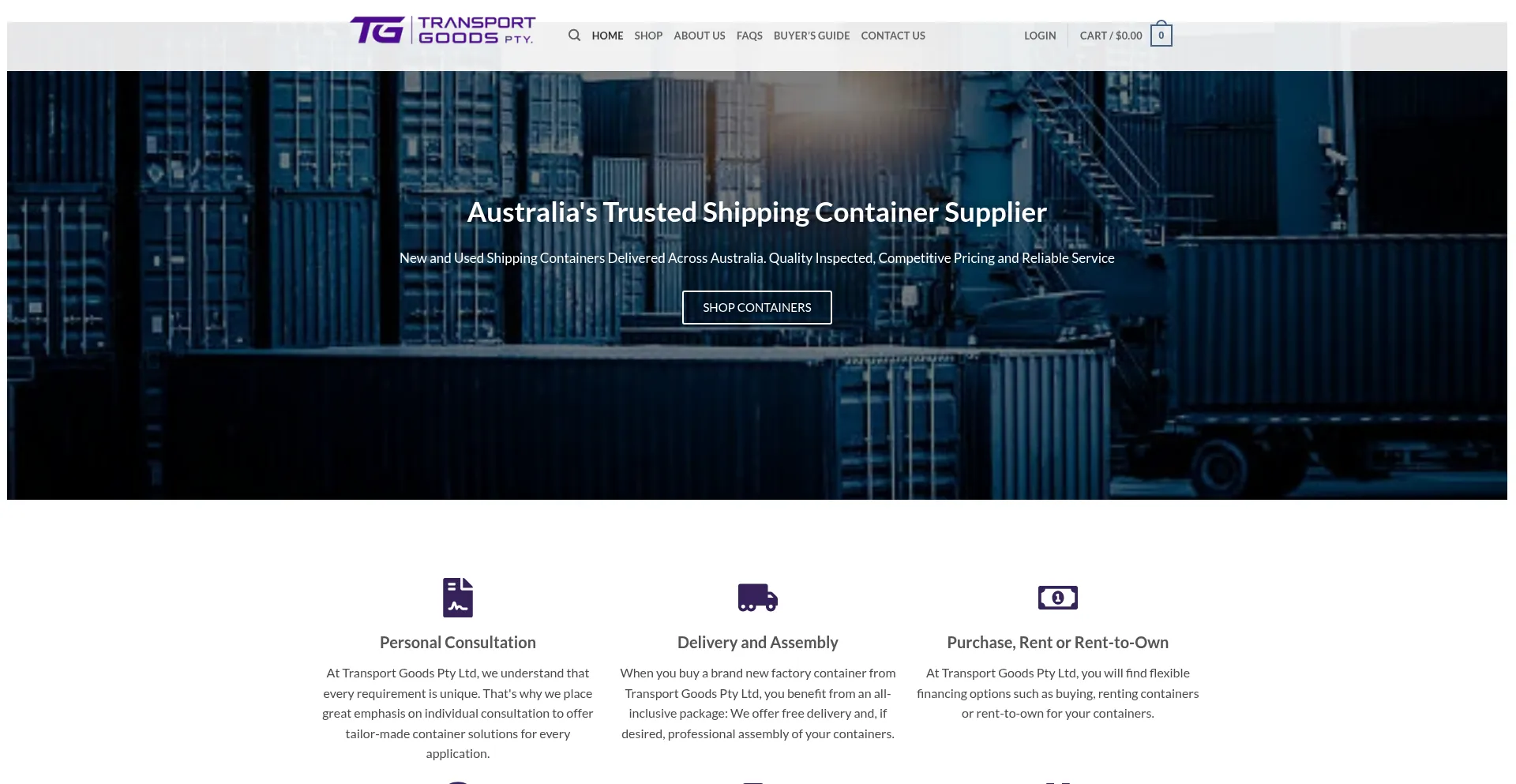 Transportgoodsptyltd.com