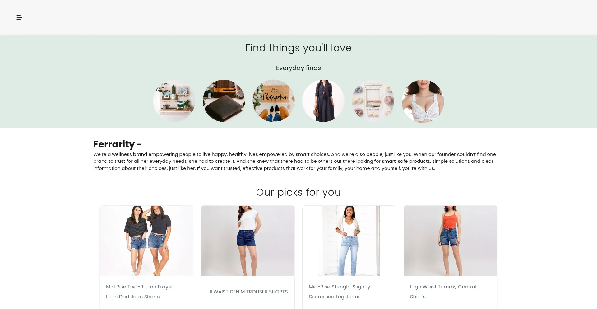 Website screenshot of Tranyvi.com
