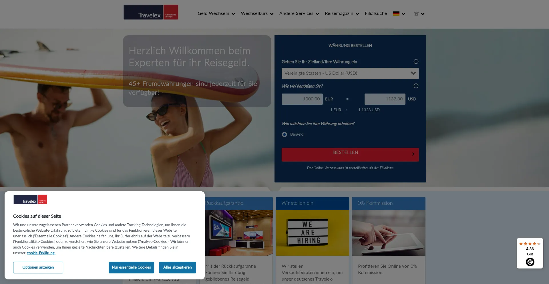 Travelex.de est-il Sûr et Fiable ?