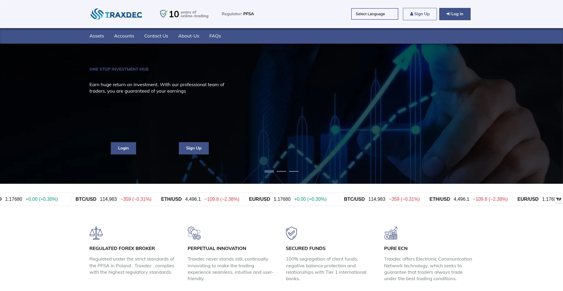 Traxdec.com est-il Sûr et Fiable ?