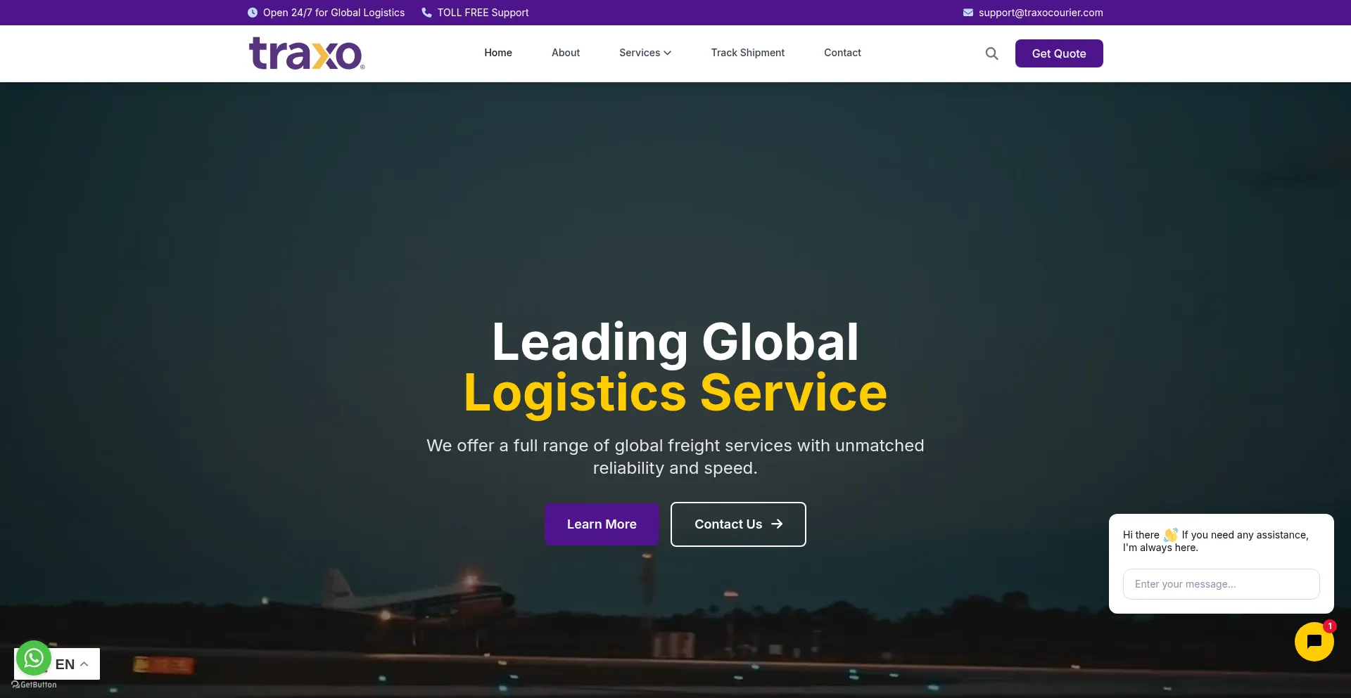 Traxocourier.com