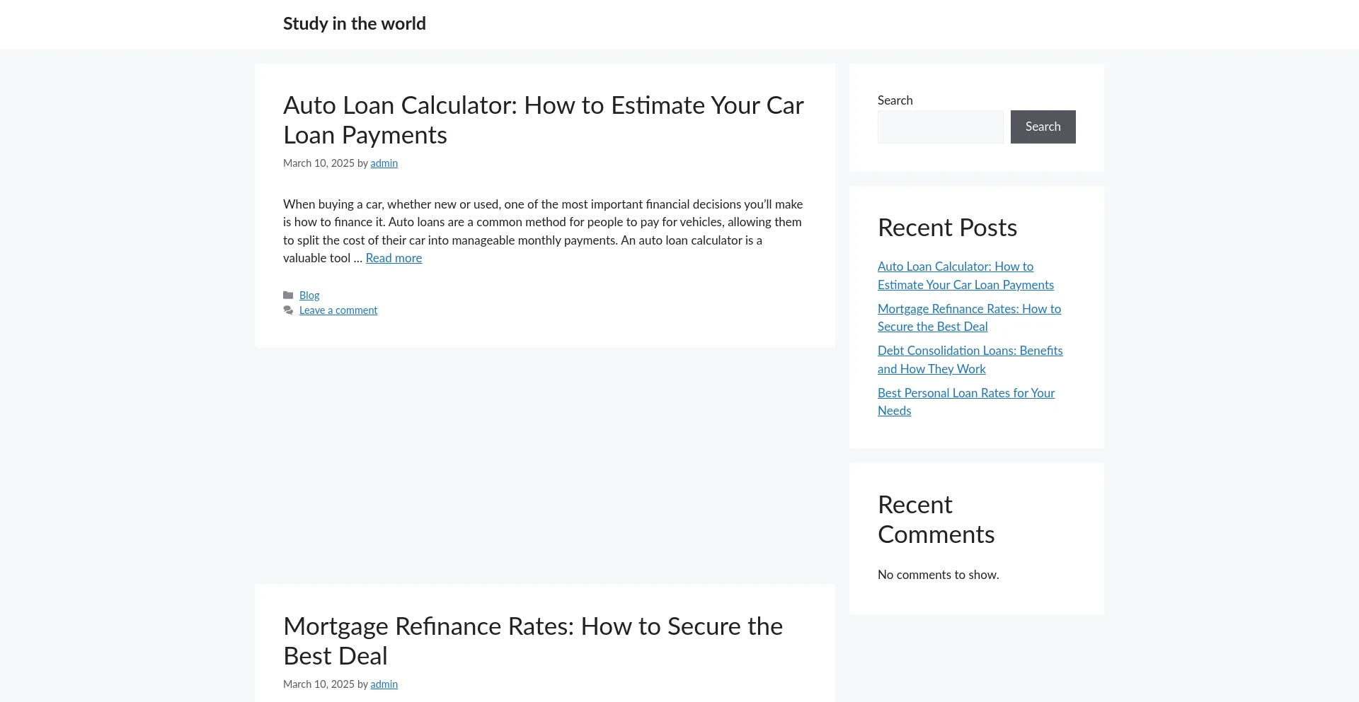 Website screenshot of Trendsguru.site