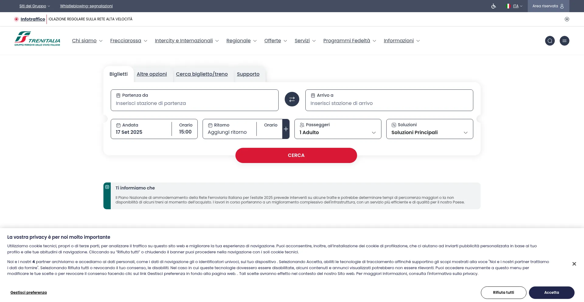 Trenitalia.com est-il Sûr et Fiable ?