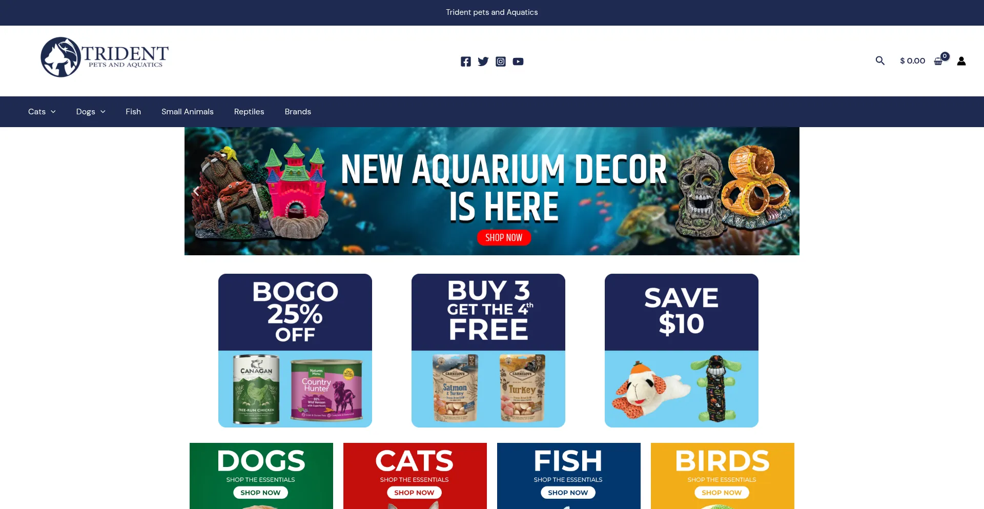 Tridentpetsandaquatics.com