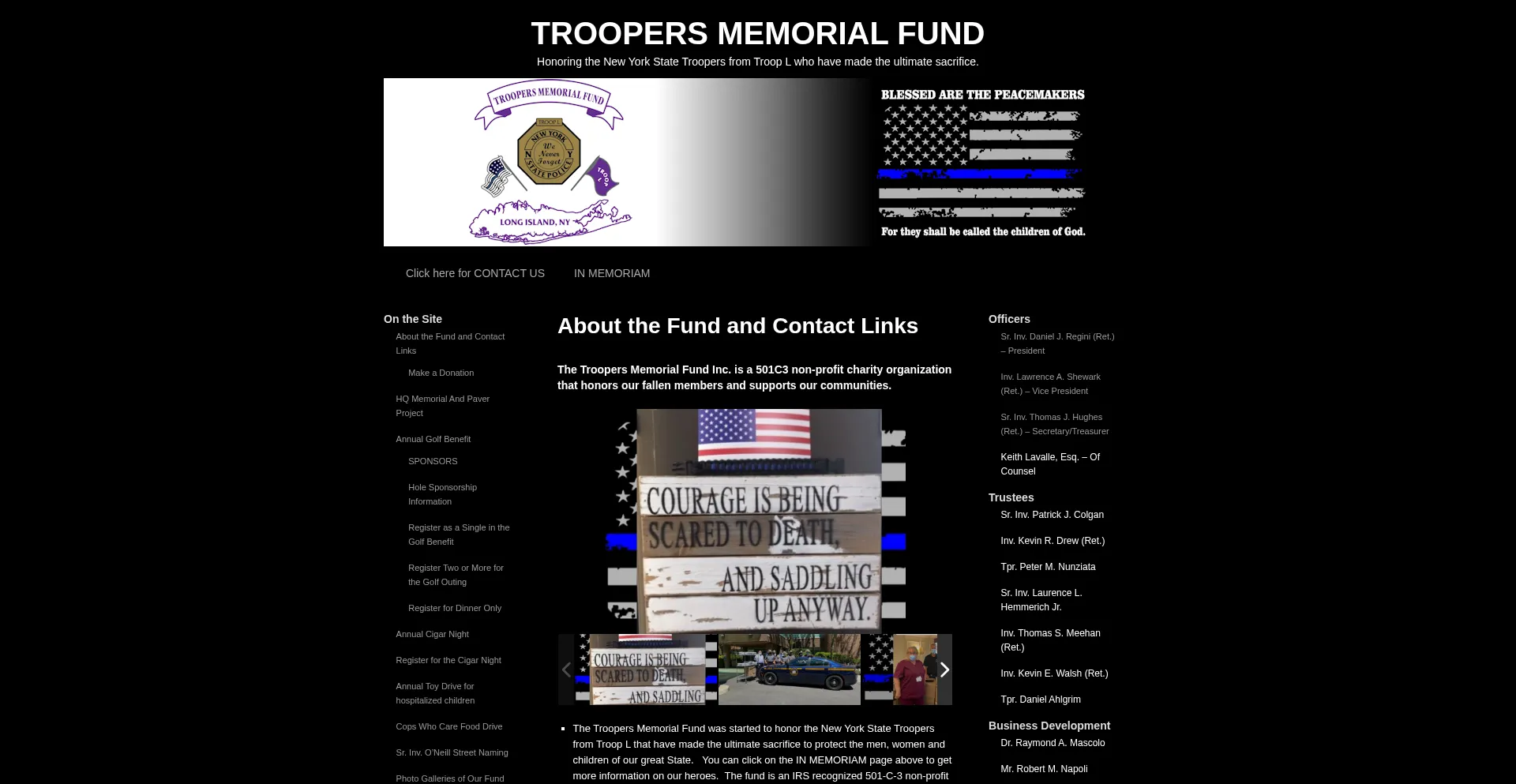 Troopersmemorialfund.com est-il Sûr et Fiable ?