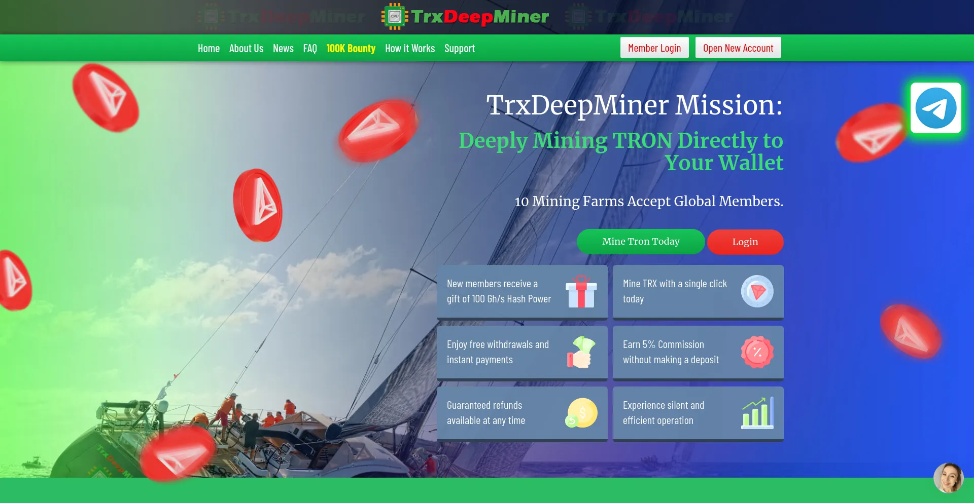 Trxdeepminer.com