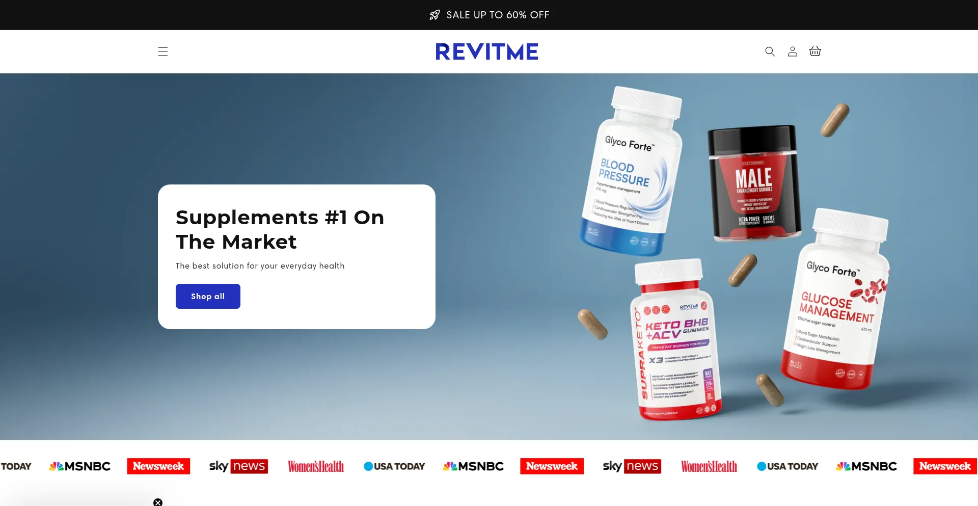 Website screenshot of Trycalmears.com
