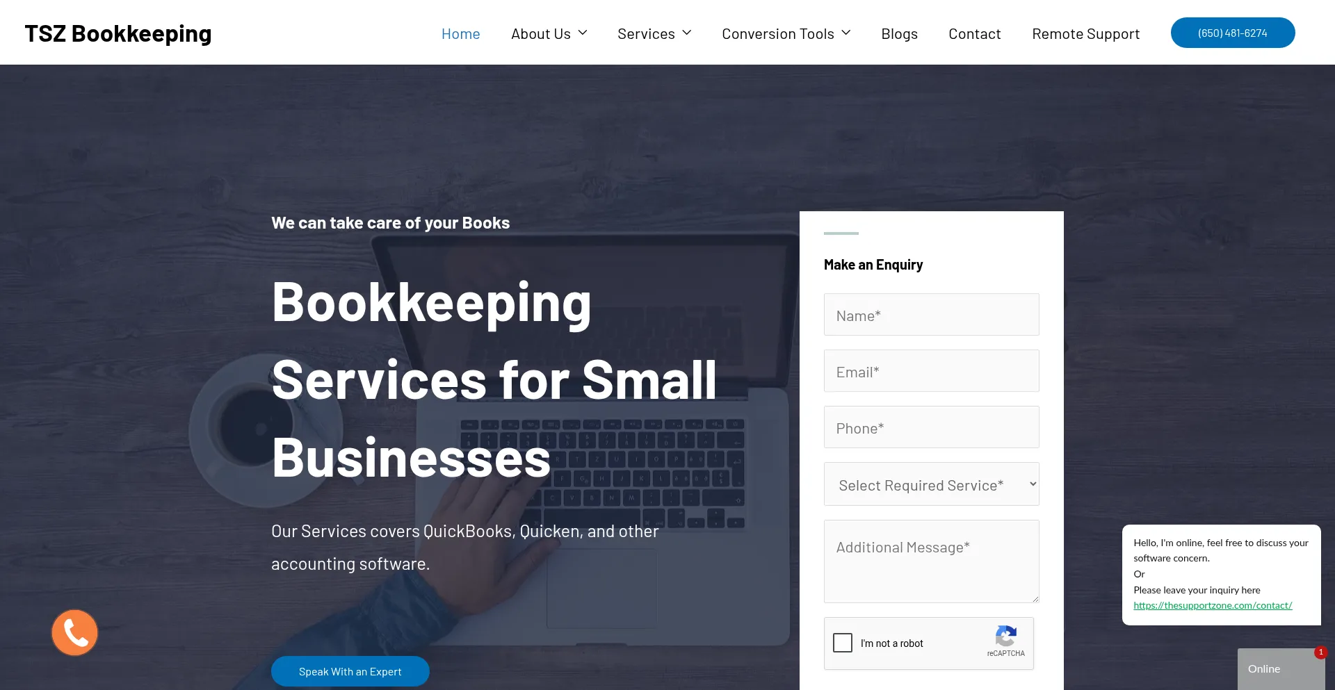 Tszbookkeeping.com
