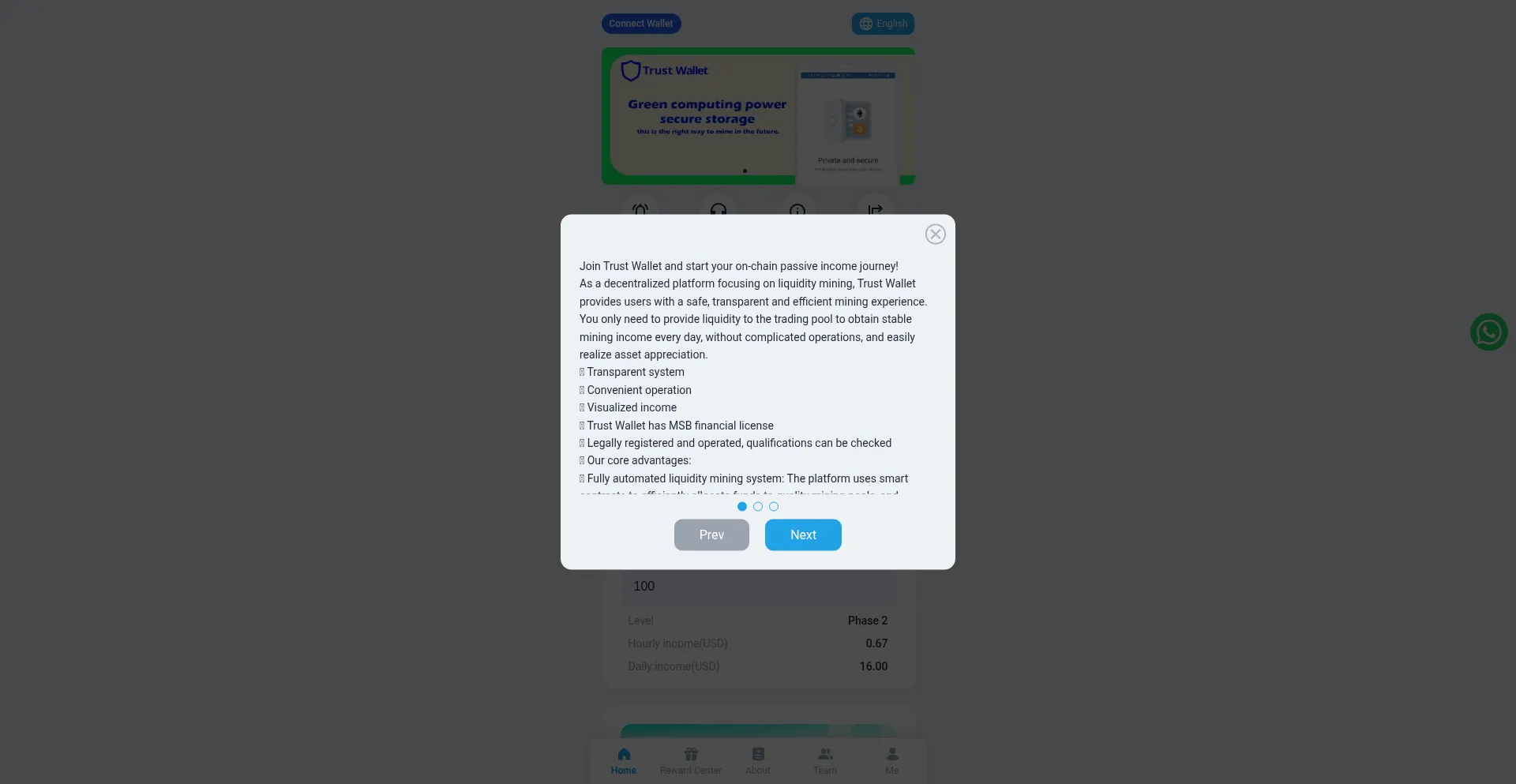 Website screenshot of Ttcollect.net