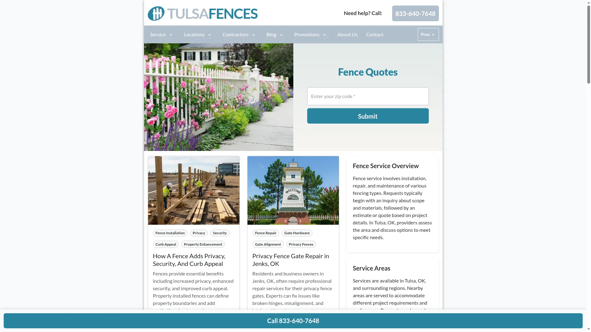 Tulsafenceservice.com