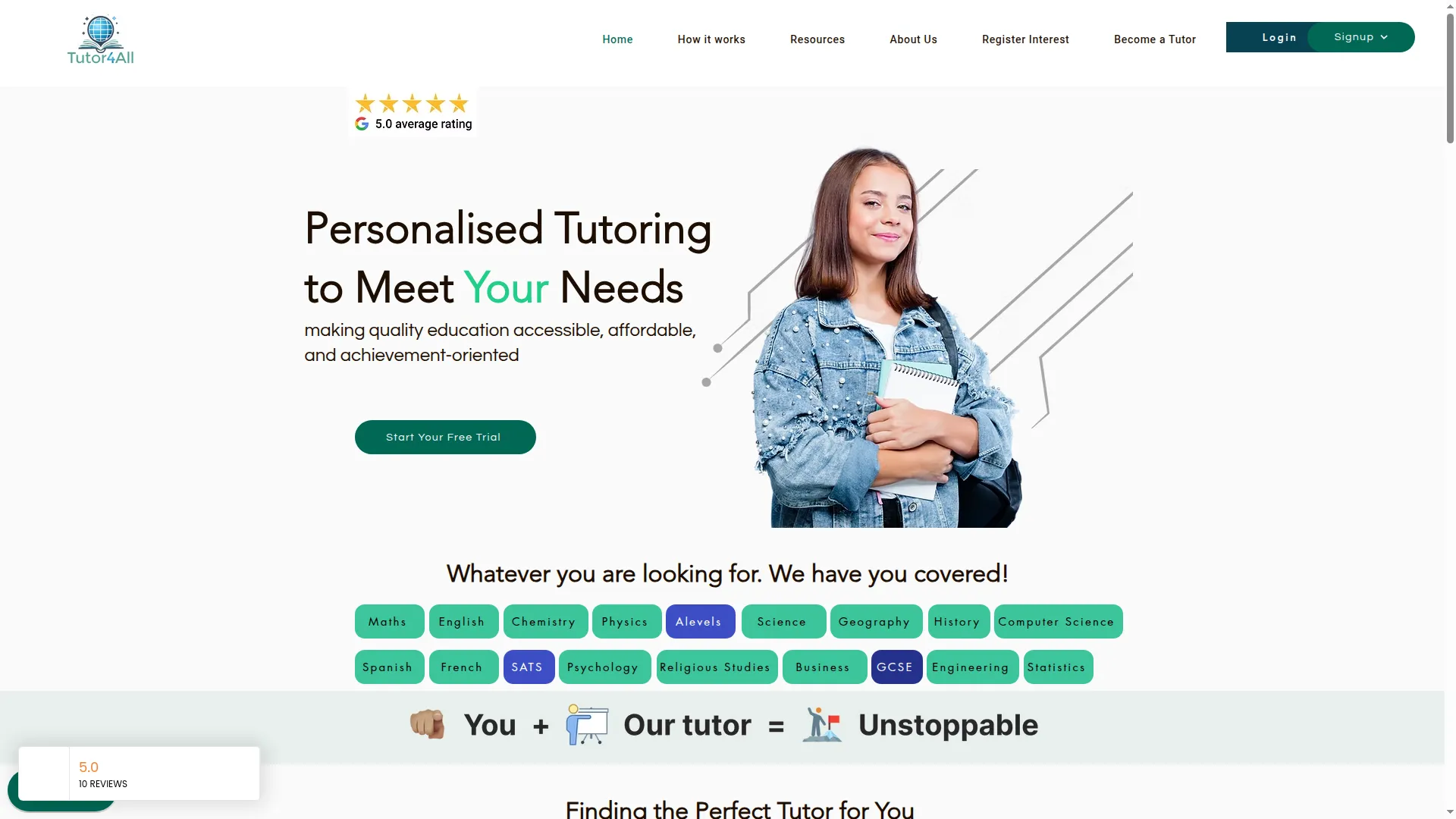 Tutor4all.co.uk