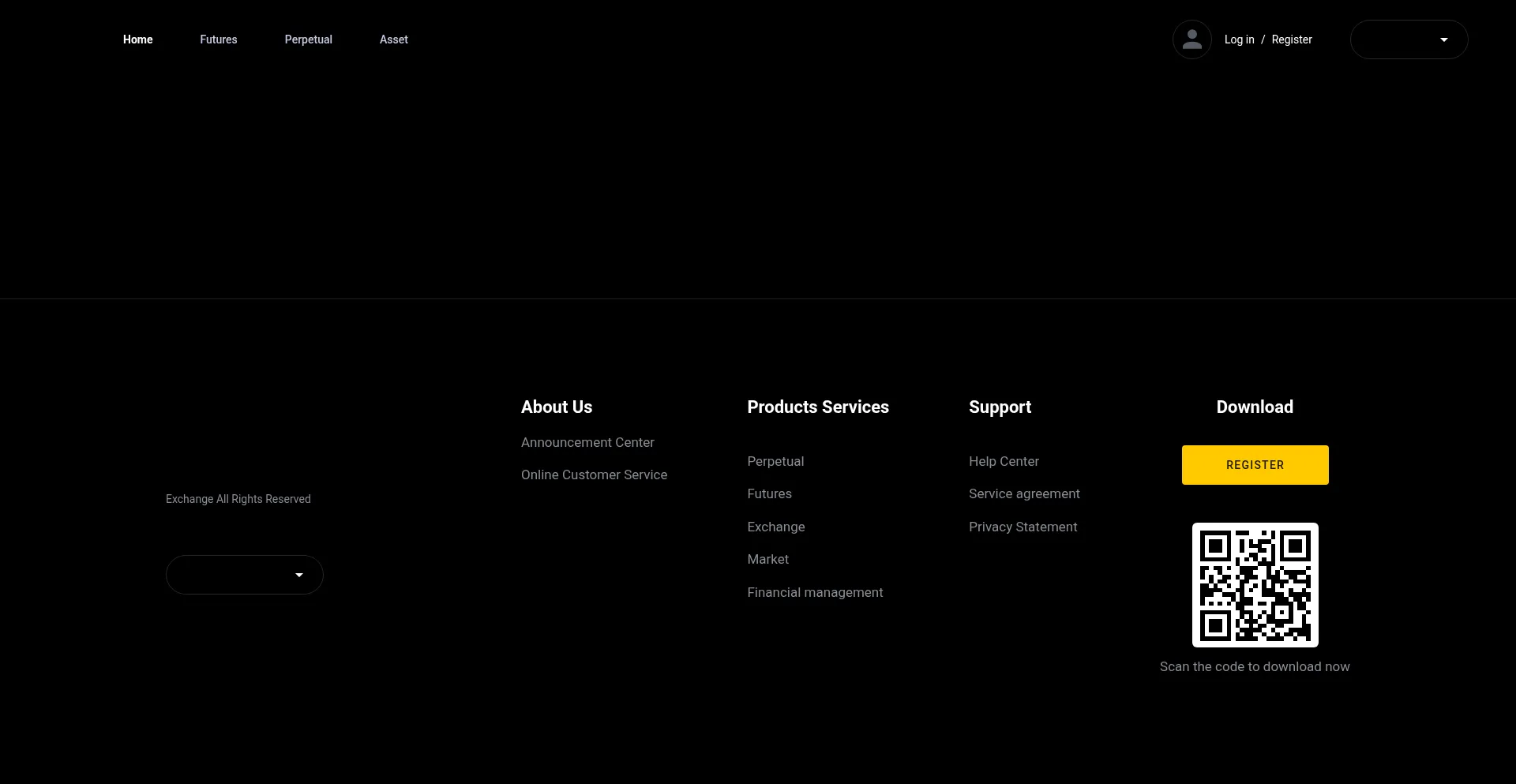 Website screenshot of Txex.live