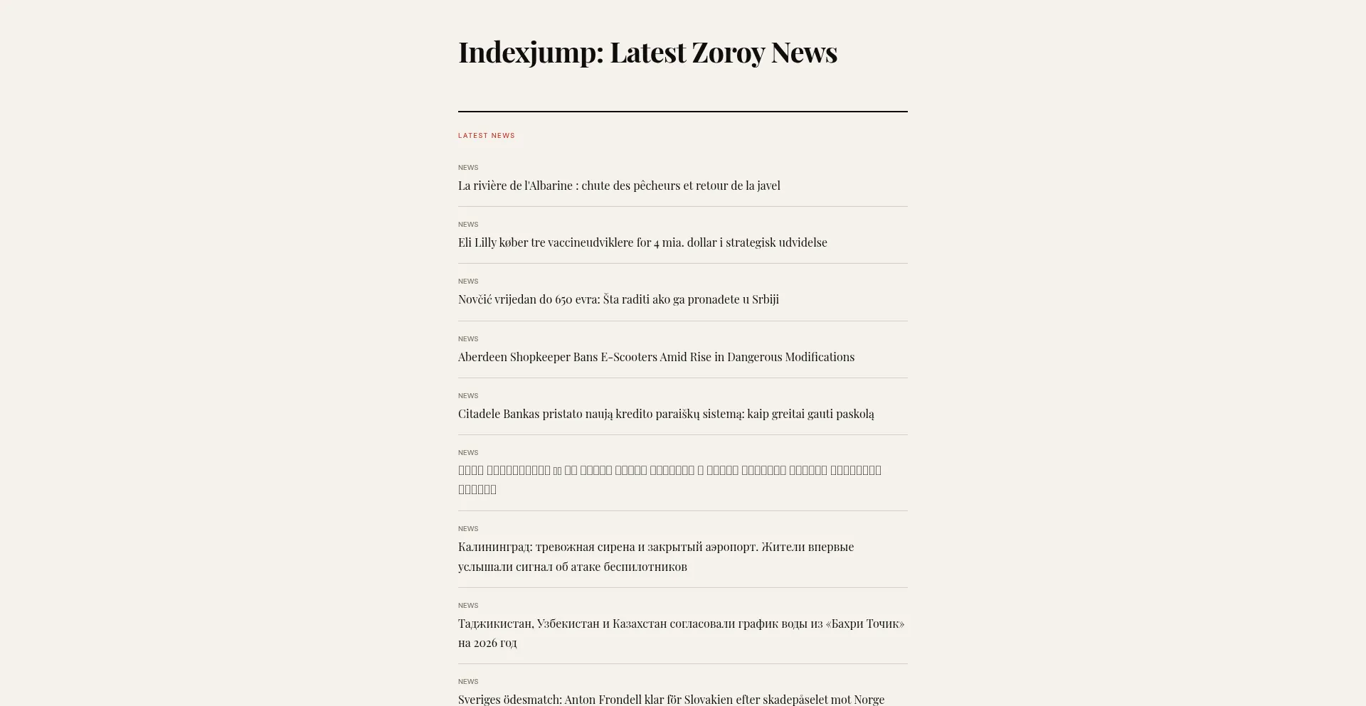 U-zoroy.com