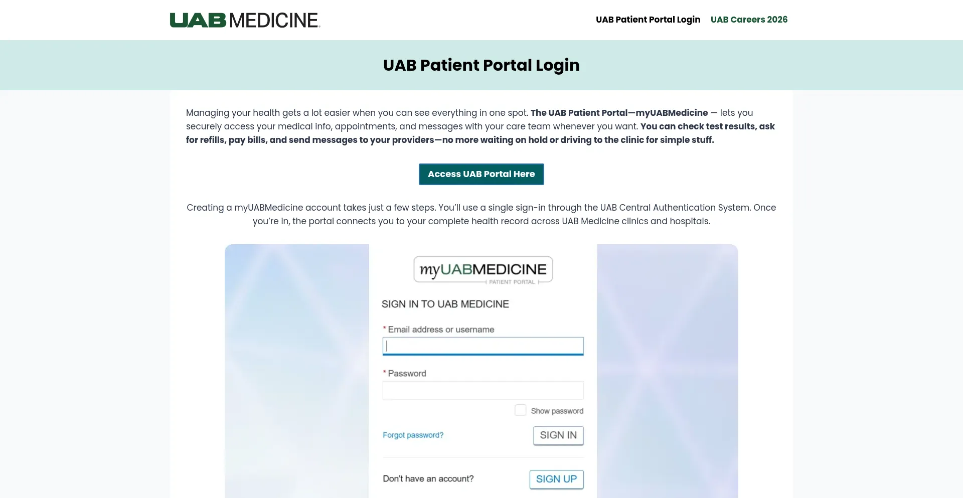 Uabpatientportals.us