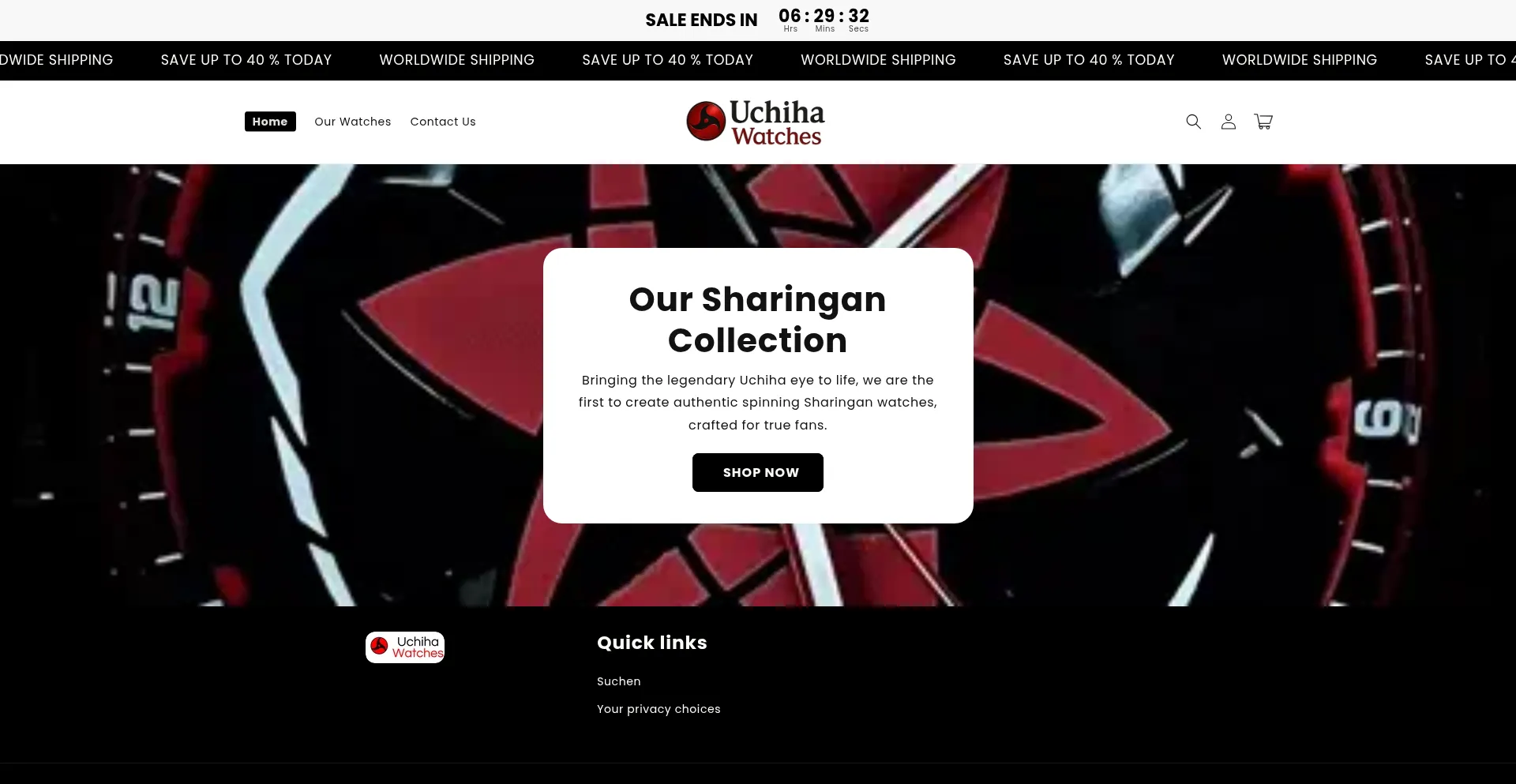 Uchihawatches.com est-il Sûr et Fiable ?