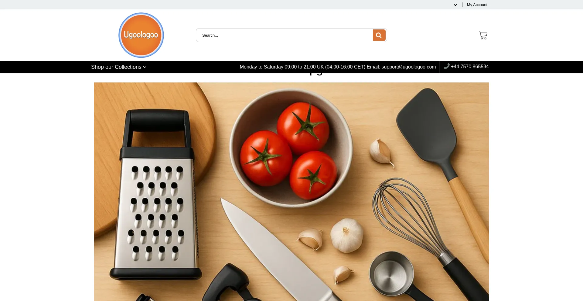 Website screenshot of Ugoologoo.com