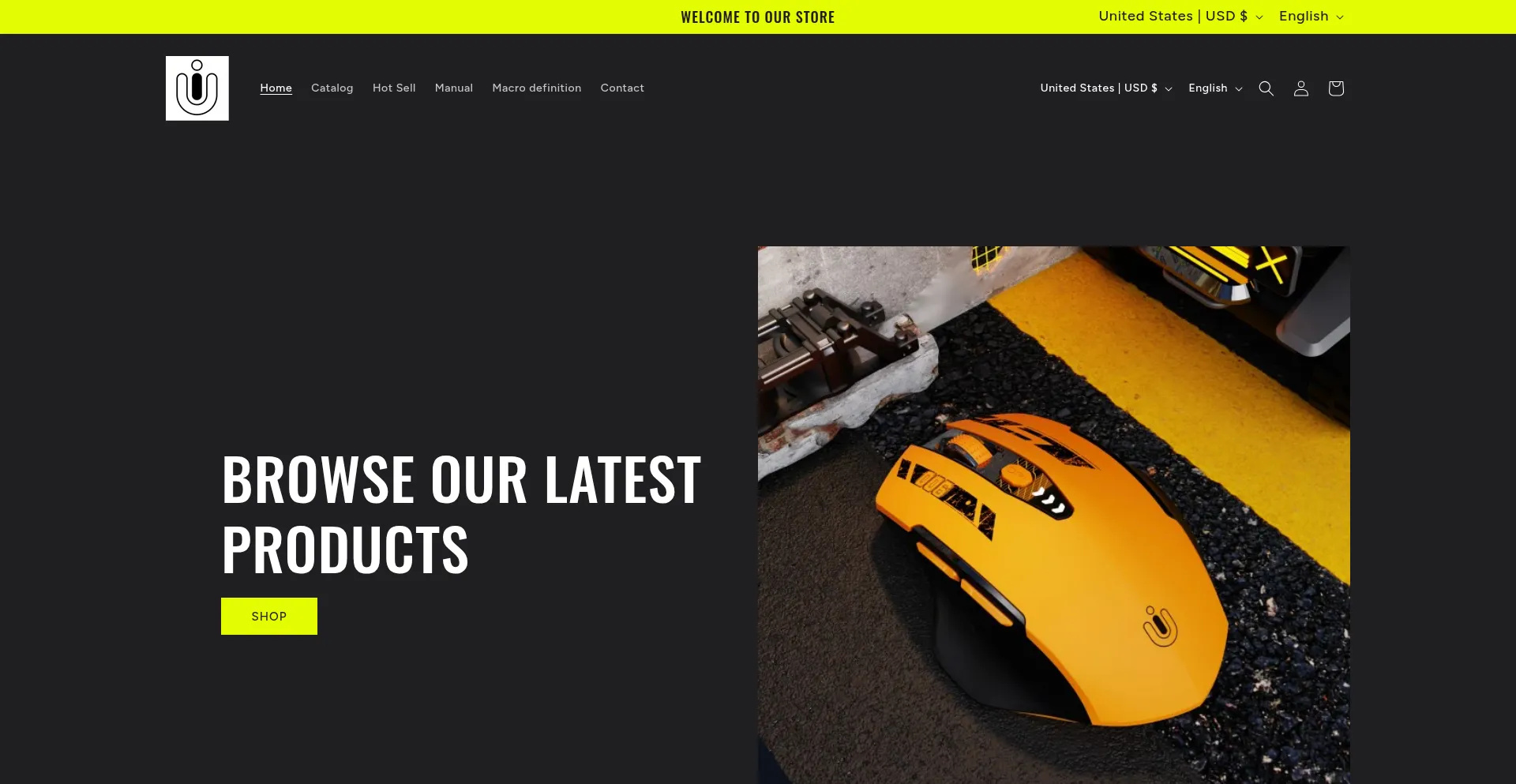 Website screenshot of Uineer.com