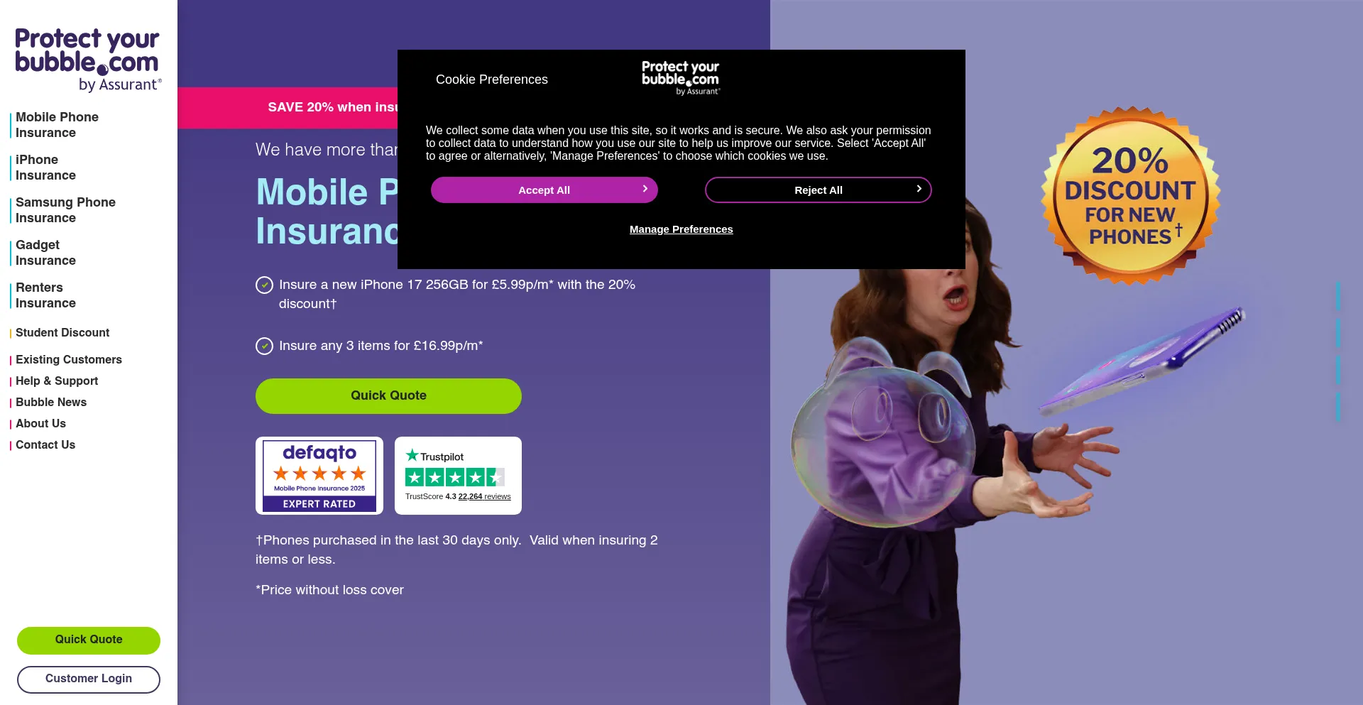 Uk.protectyourbubble.com est-il Sûr et Fiable ?