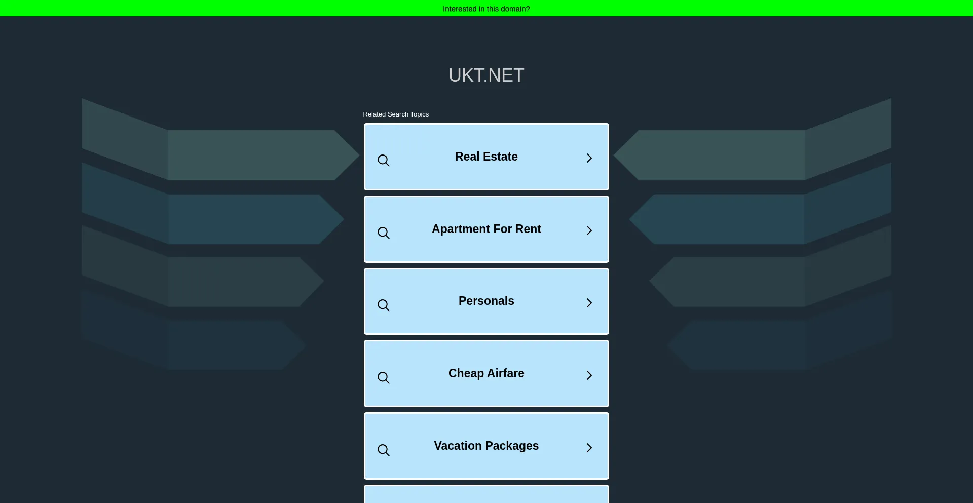 Website screenshot of Ukt.net