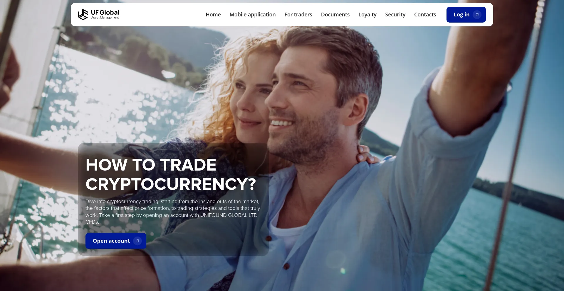 Website screenshot of Uniglobal.tech