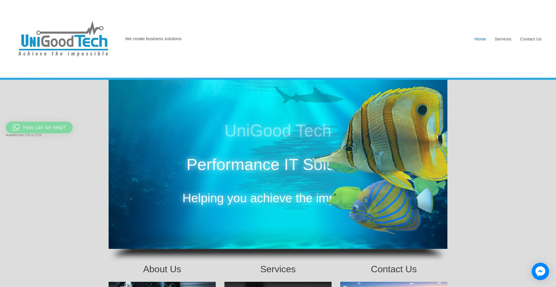 Website screenshot of Unigoodtech.com