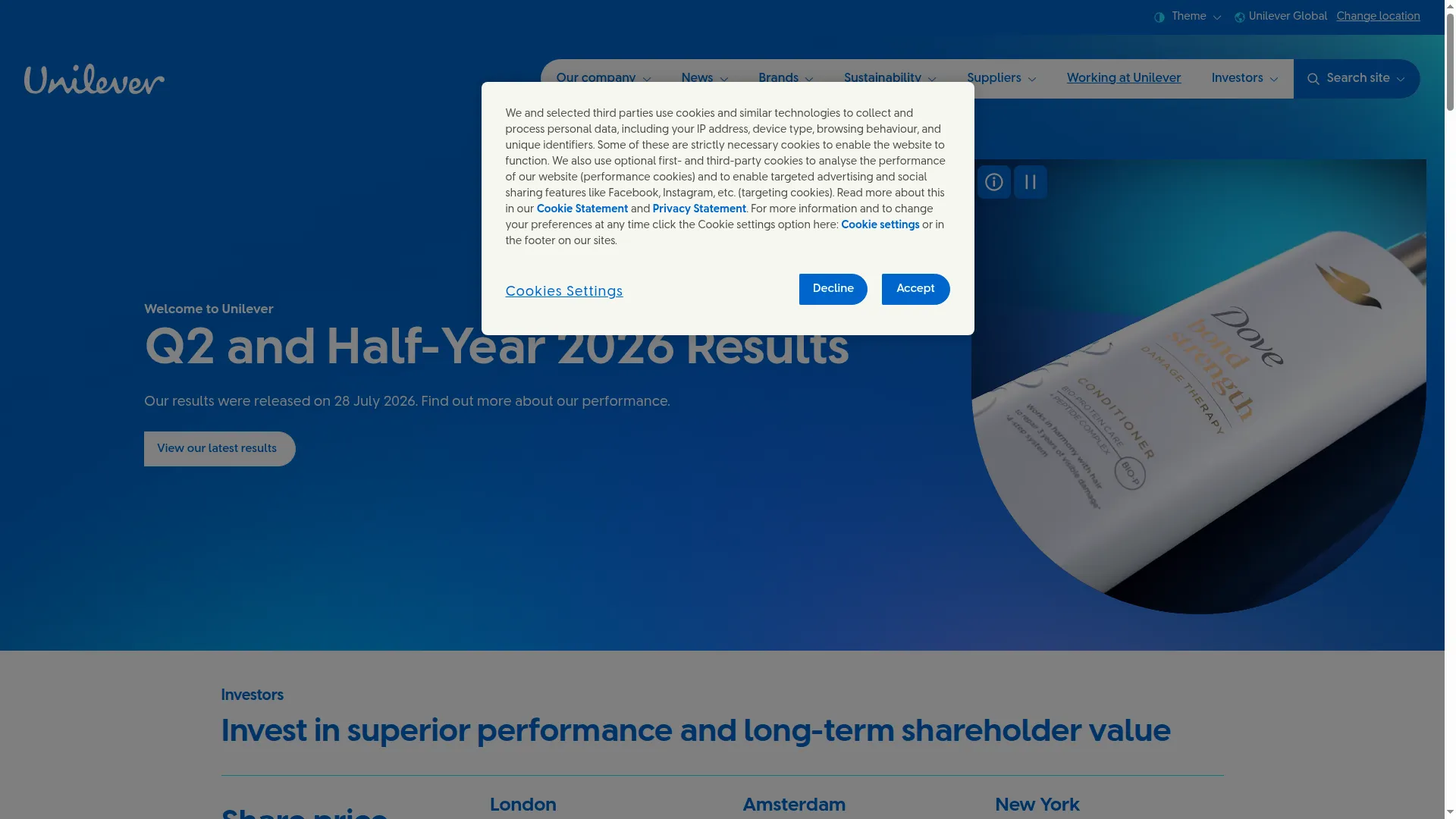Unilever-belgium.com