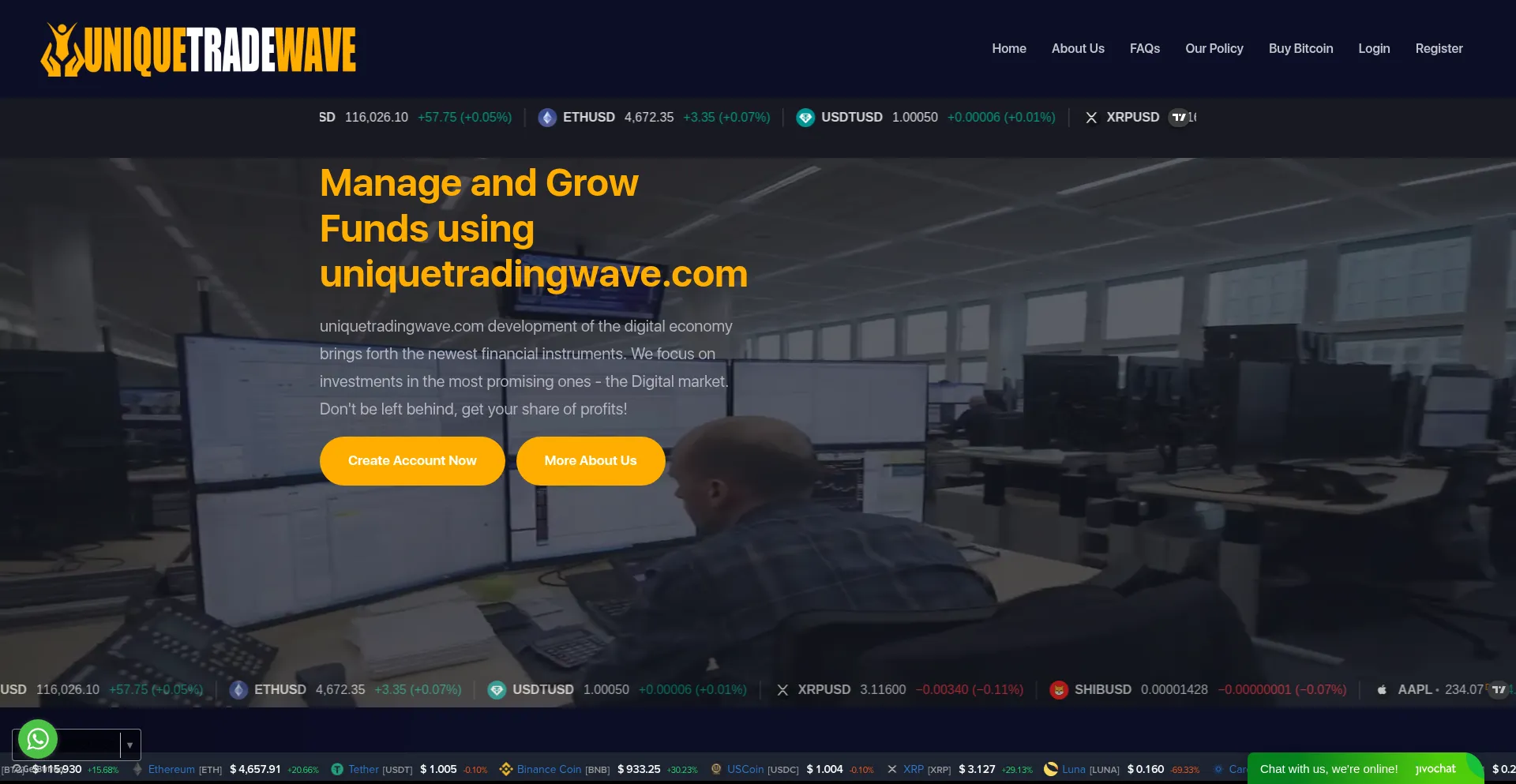 Uniquetradingwave.com est-il Sûr et Fiable ?