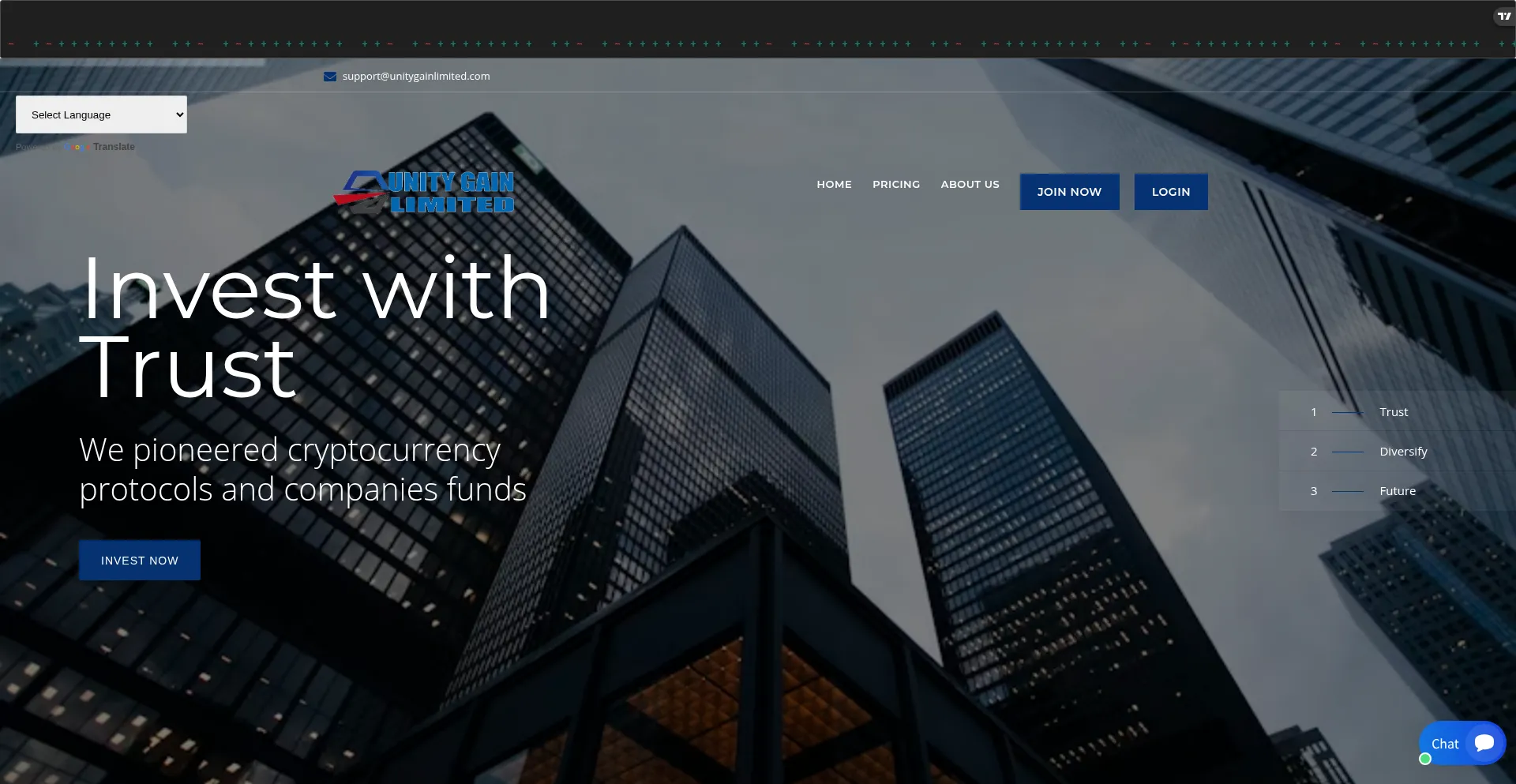 Unitygainlimited.com