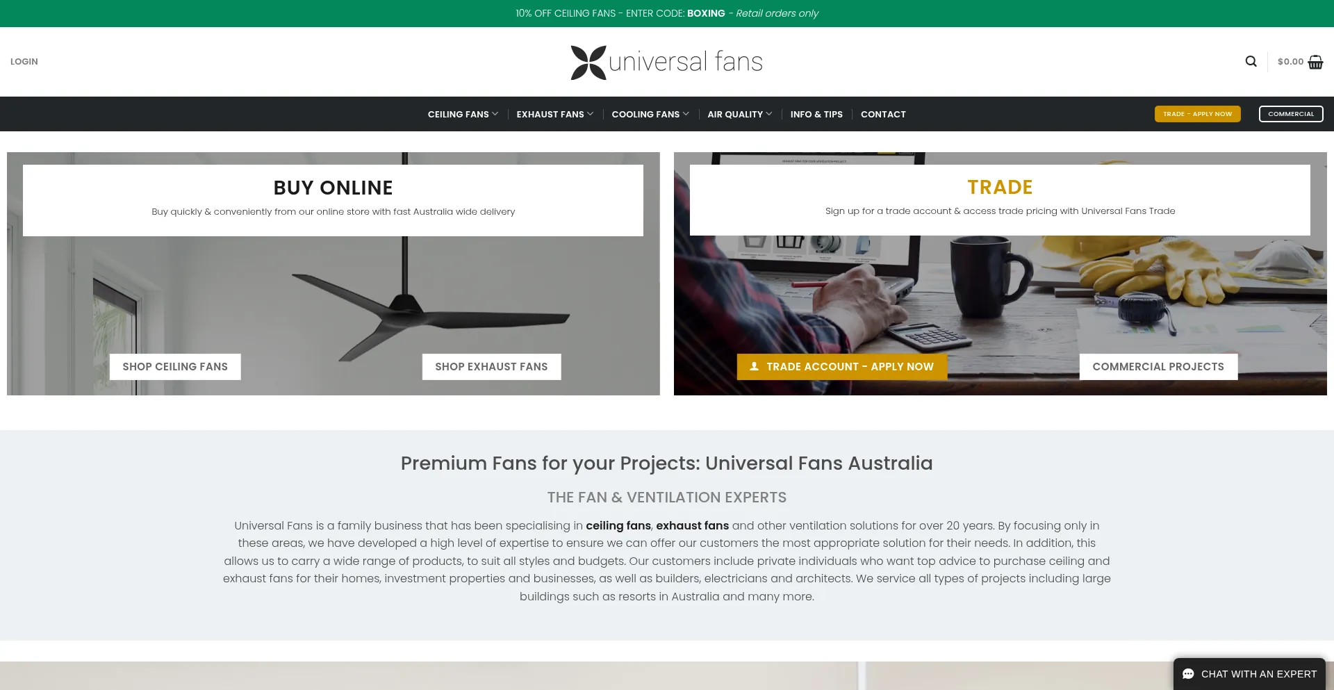 Universalfans.com.au