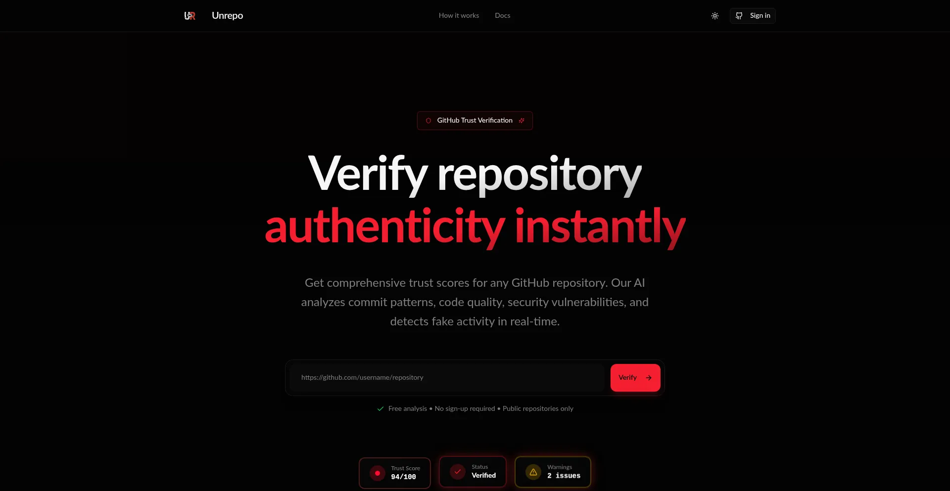 Unrepo.dev