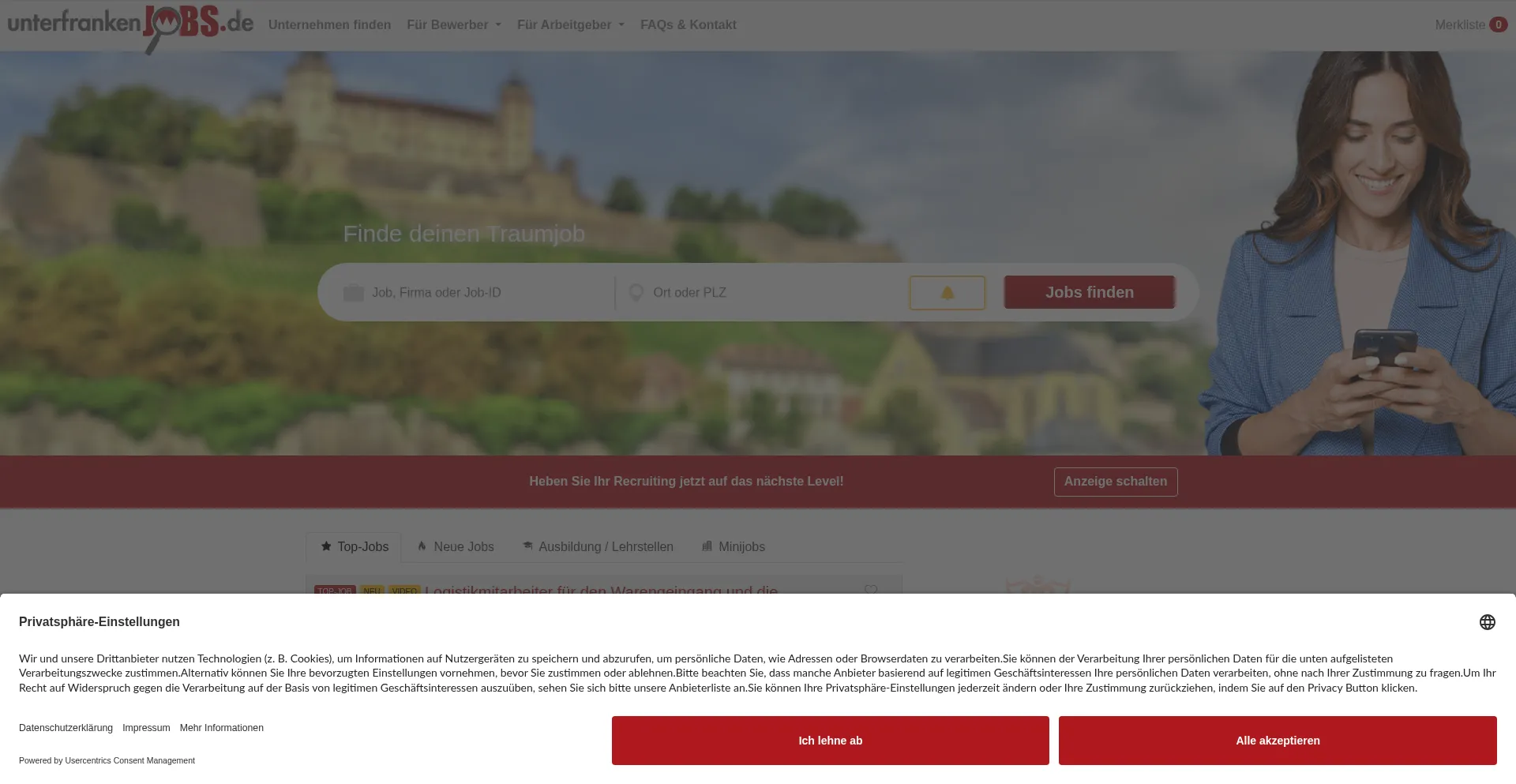 Unterfrankenjobs.de est-il Sûr et Fiable ?