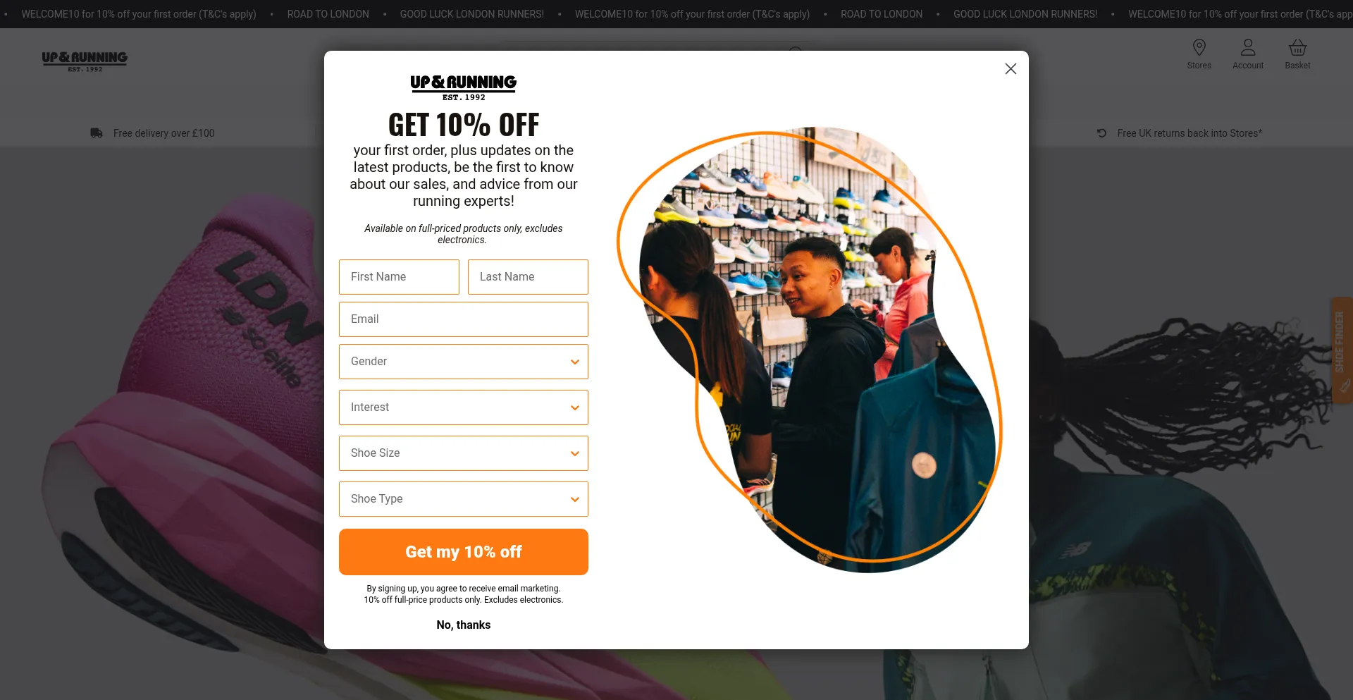 Upandrunning.co.uk