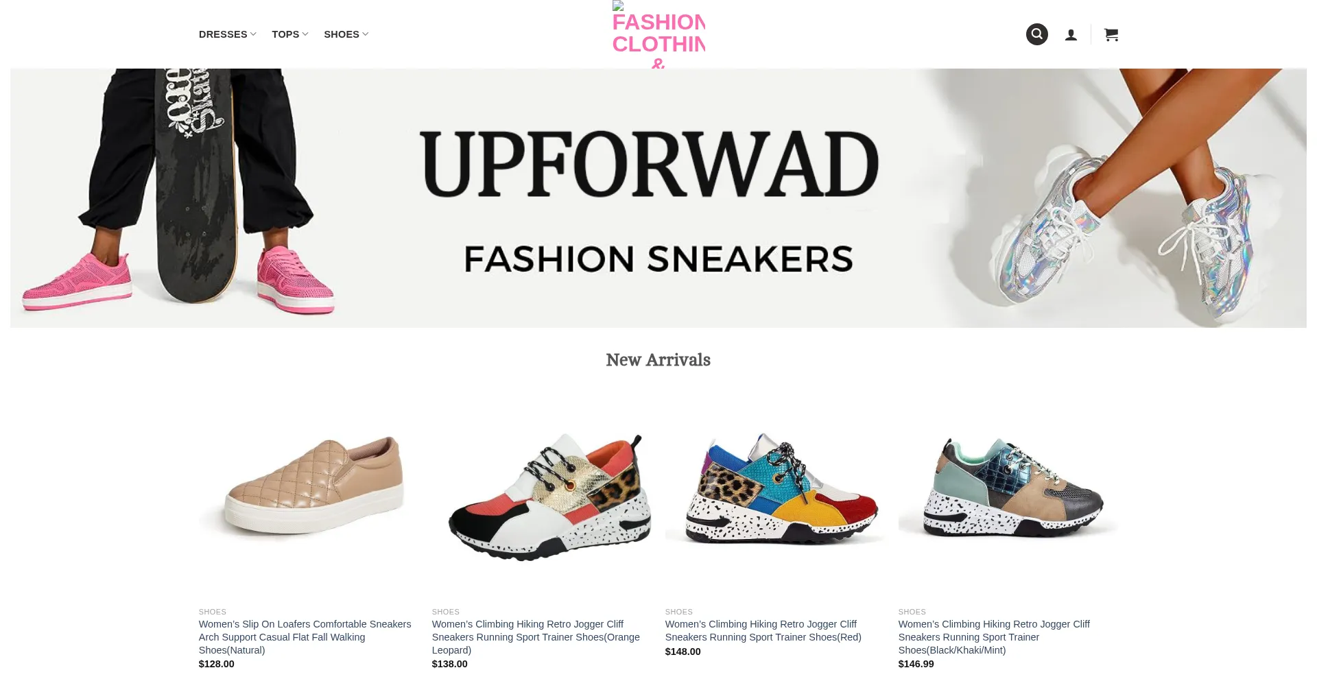 Website screenshot of Upforwad.com