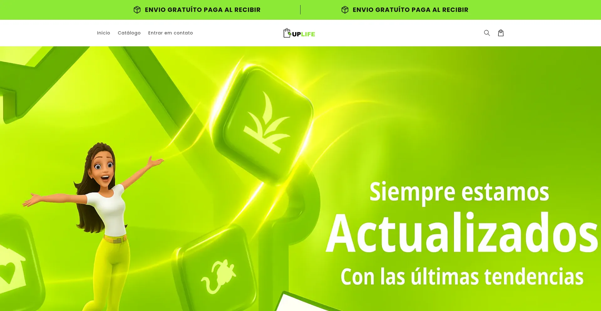 Uplifees.shop Screenshot
