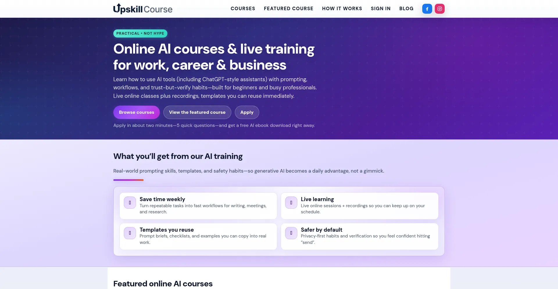 Upskillcourse.com