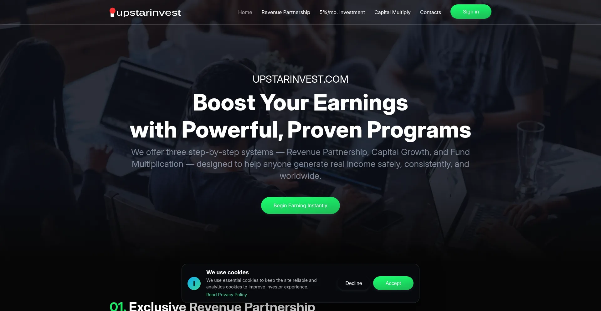 Upstarinvest.com