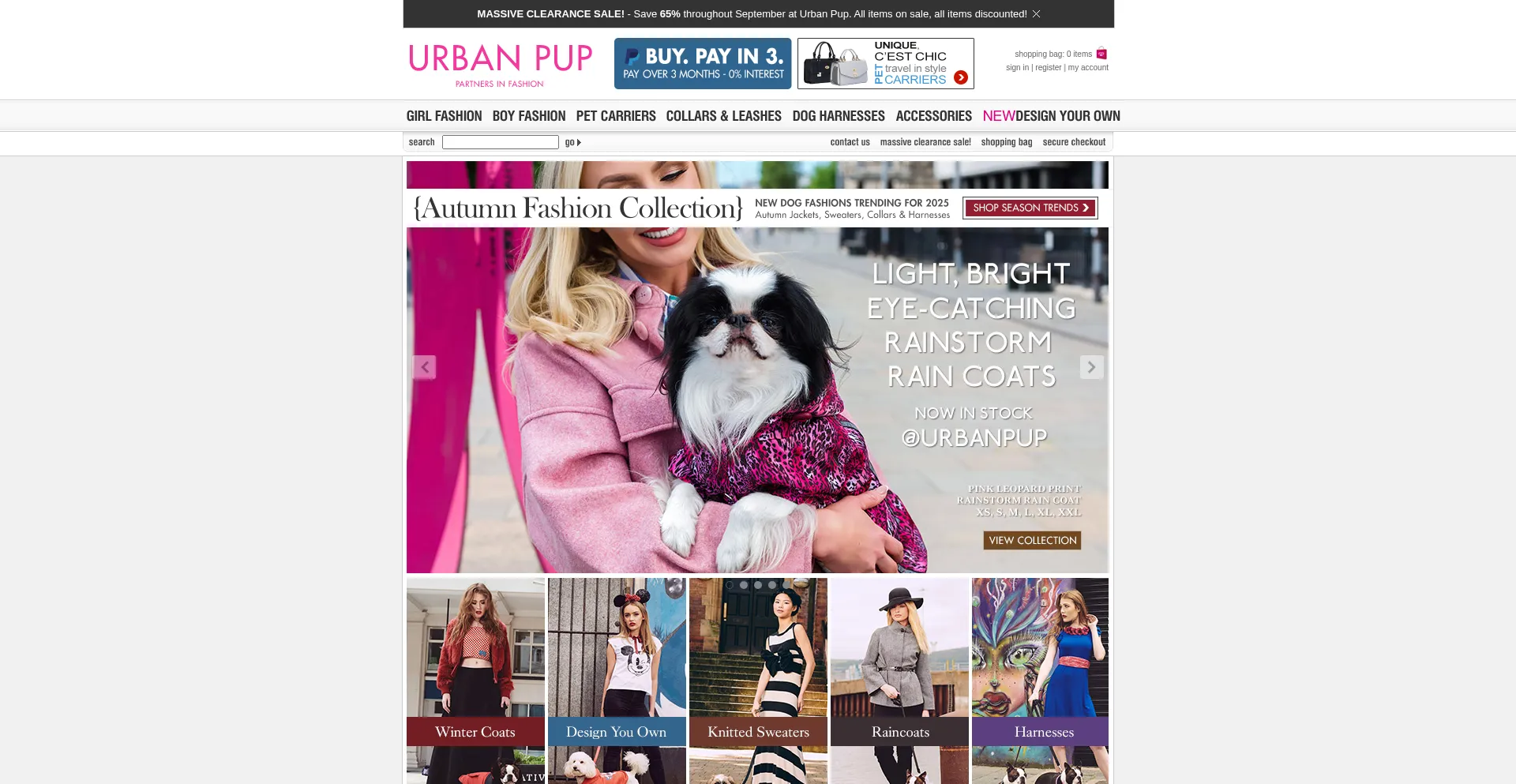 Urbanpup.com Screenshot