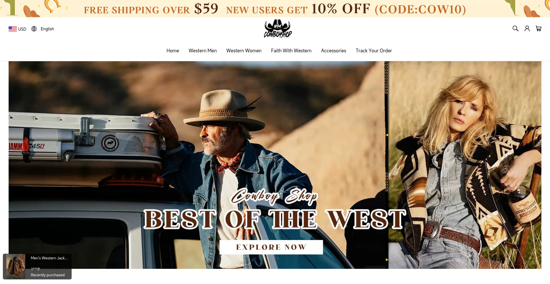 Usacowboyshop.com est-il Sûr et Fiable ?
