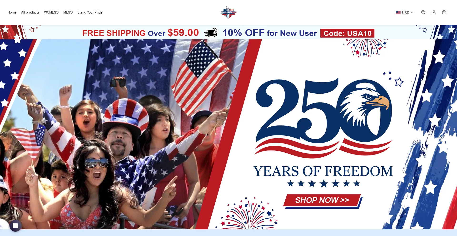 Usafreedom250th.com